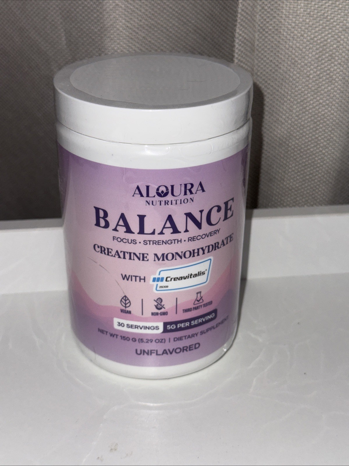 ALOURA NUTRITION BALANCE CREATINE MONOHYDRATE EXP 10/2028