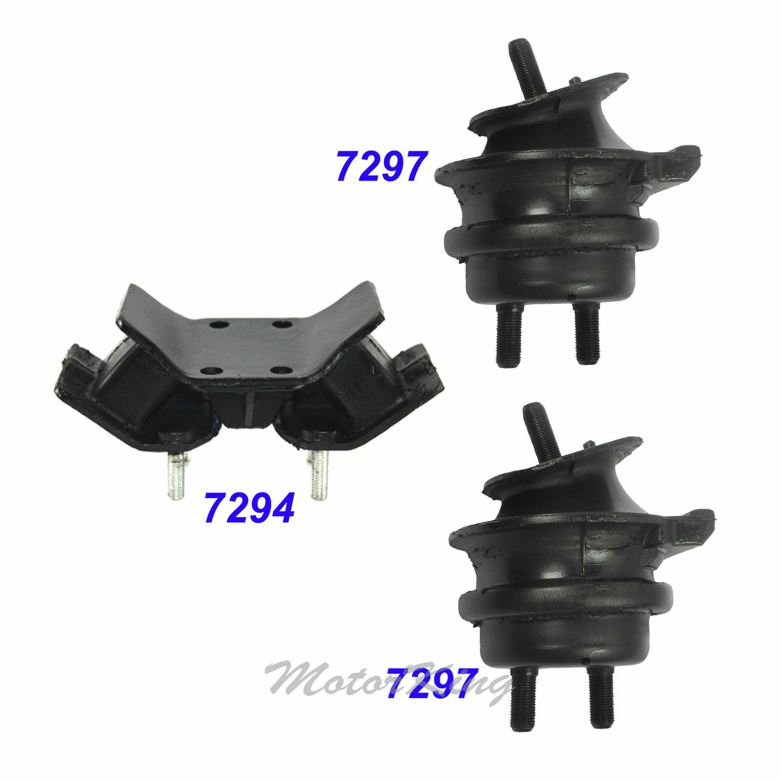 For 1998-2005 Lexus GS400 / GS430 7294 7297*2 Set Engine Motor & Trans Mount Set