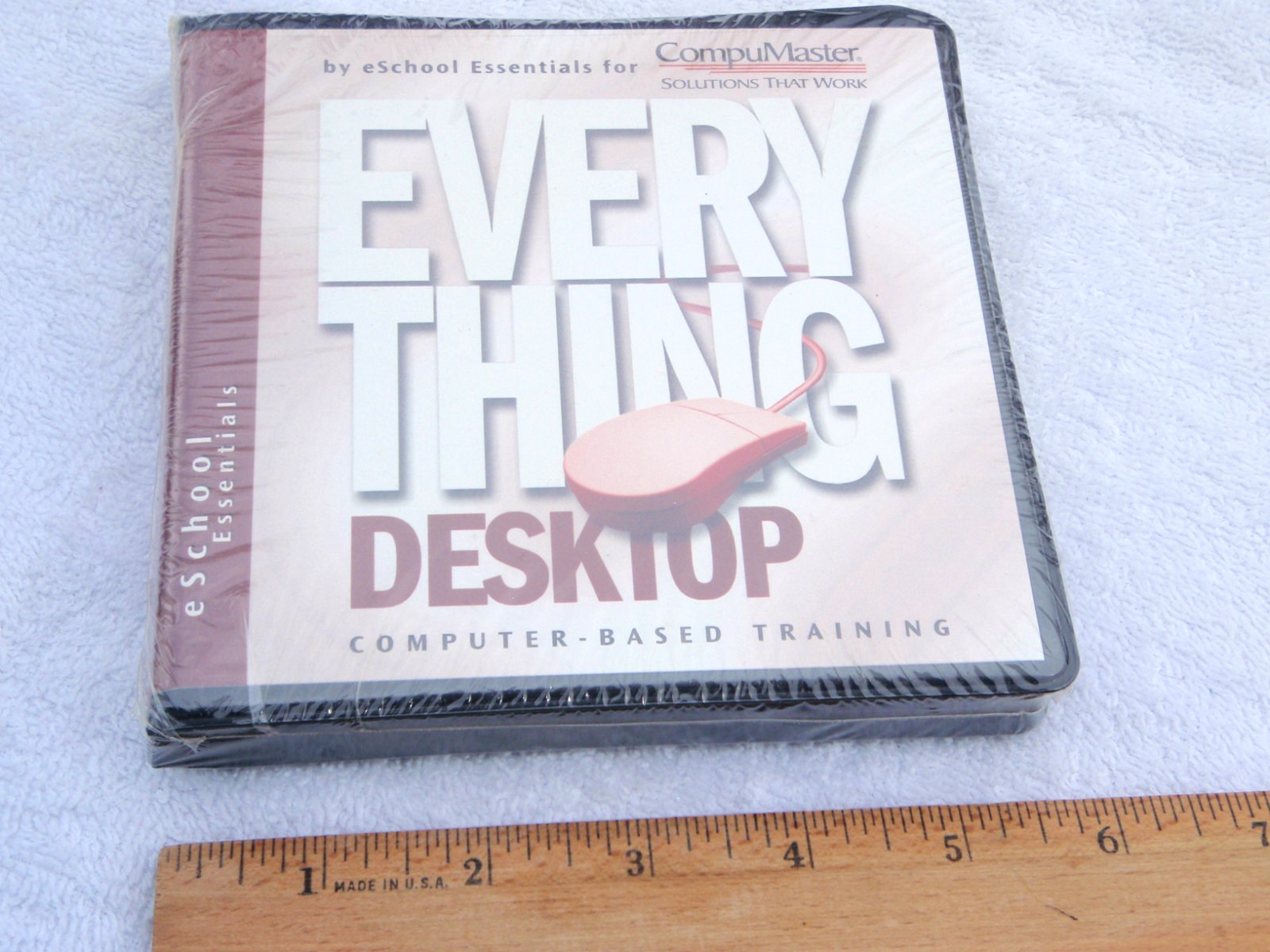 BRAND NEW-EVERYTHING DESKTOP-COMPUTER BASED TRAINING-COMPUMASTER-2 CD-ROMS(RARE)