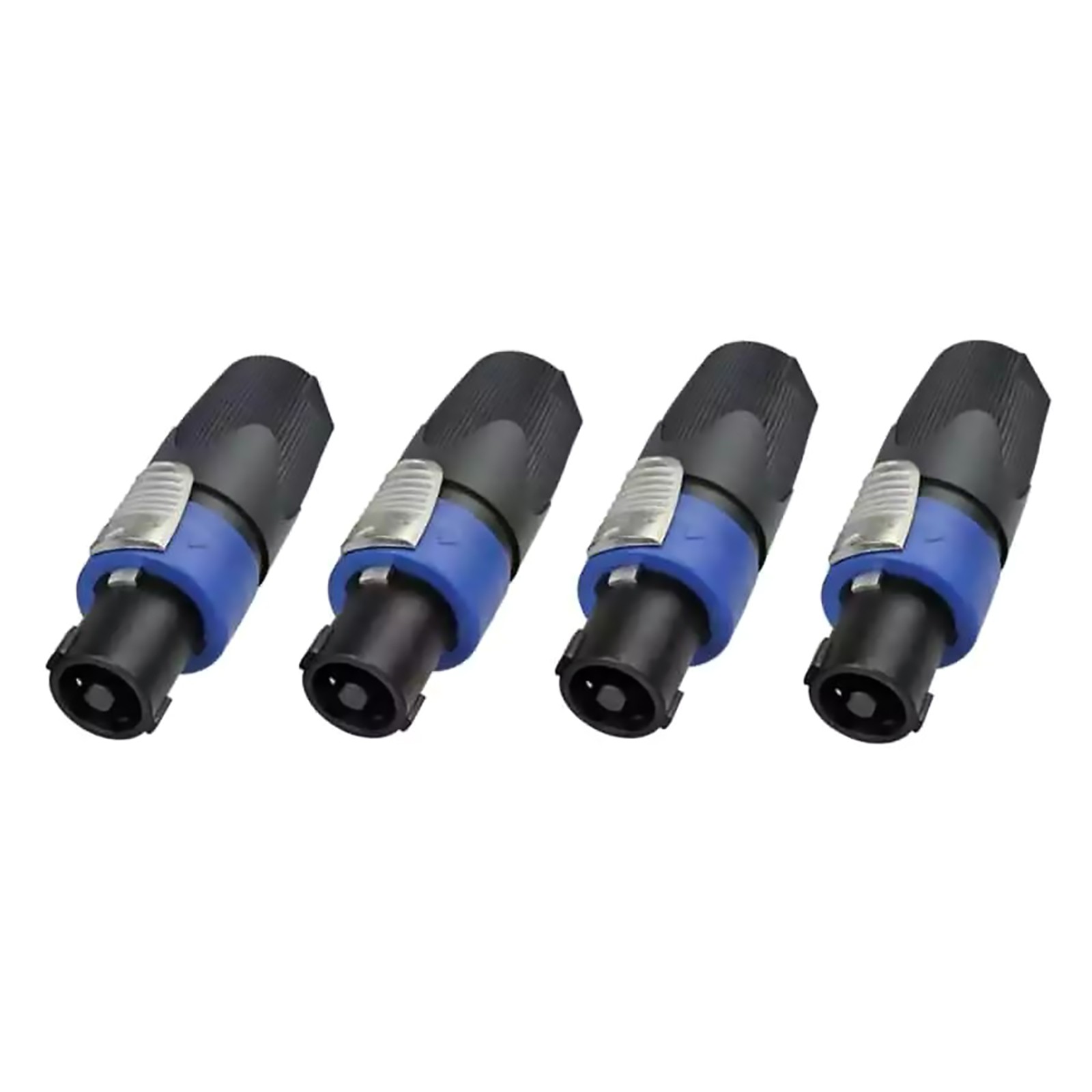 4x NL4FC Speaker 4 Pole Cable Plug Connectors for Audio Speaker Replacement