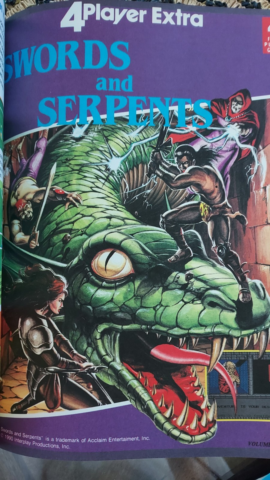 Nintendo Power NES 4-Player Extra Official Strategy Guide Book