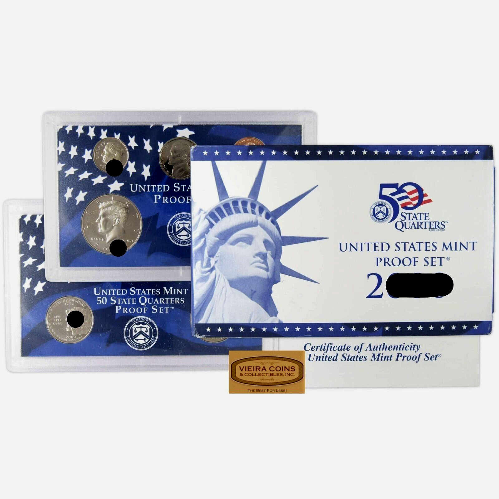 2003 U.S Proof Set with Original Box and COA - #C03NQ