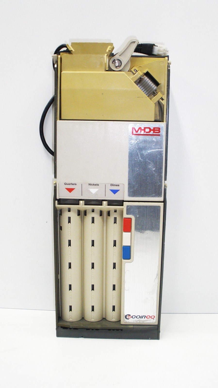 Coinco MDB 9302-GX  3-Tube Coin Changer Mech for Coke or Pepsi machine     USED