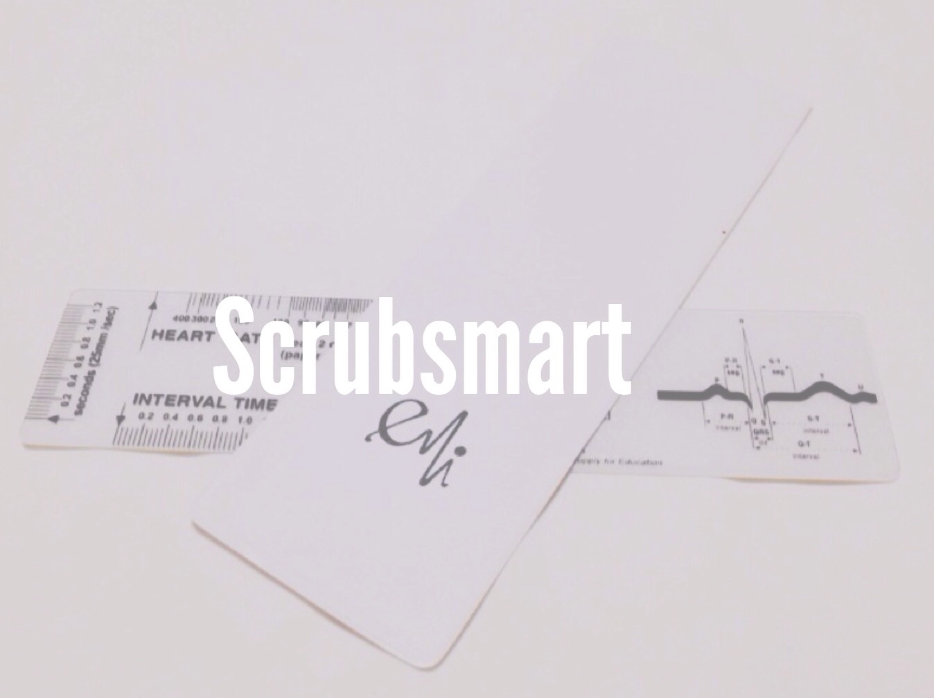 Brand New EKG ECG RULER Pocket Guide US seller Free Fast Shipping