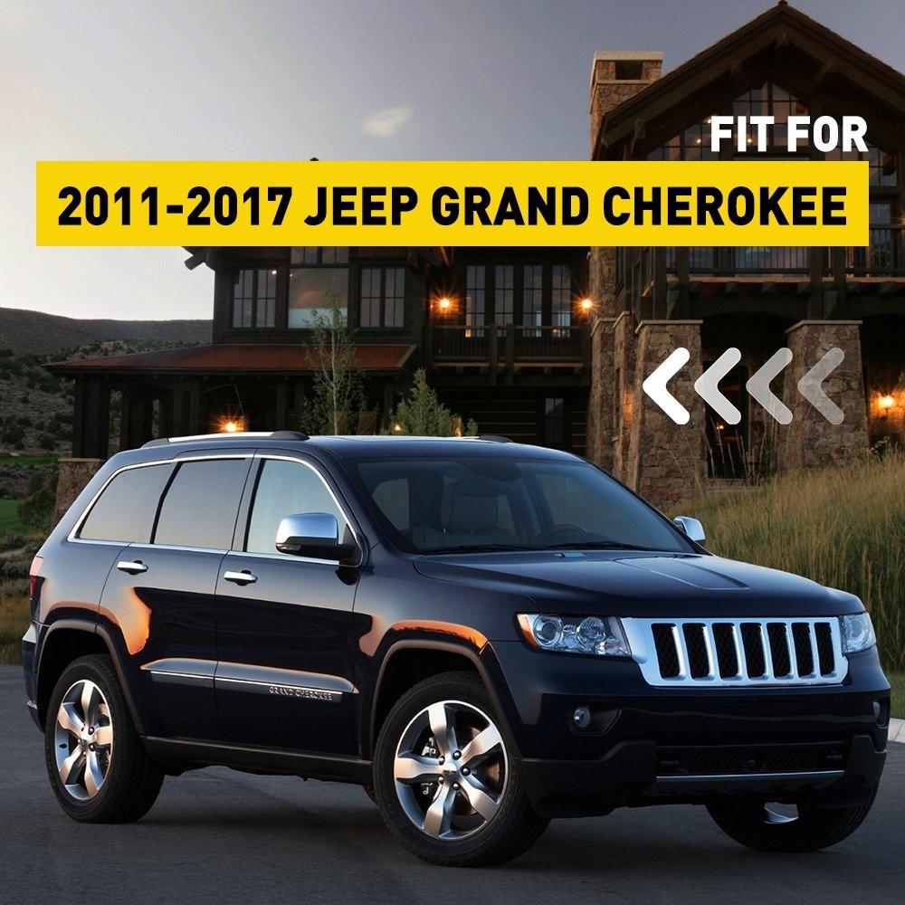 Front Fender Liner Cover Fog Lamp For Grand Jeep Cherokee 2011-17