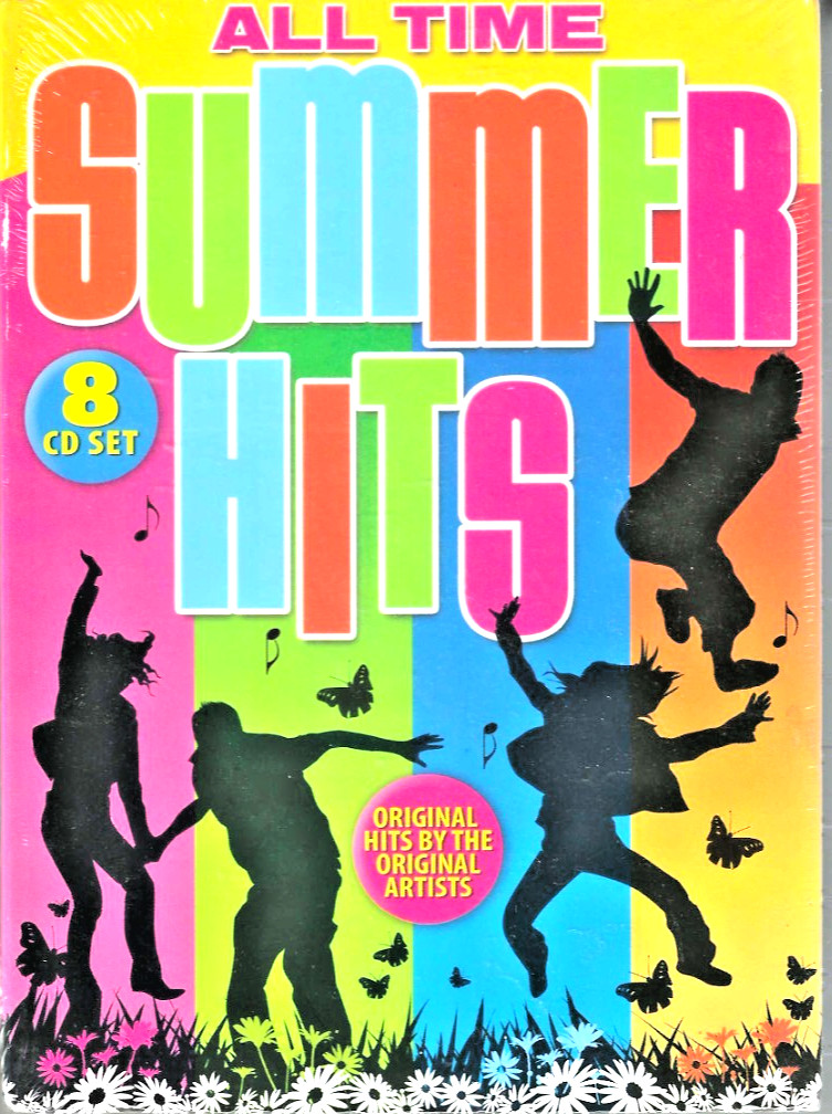 Best of Hits Summer, 50's 60's 70's NEW! 8 CDS 79 Original Artist Tracks Party