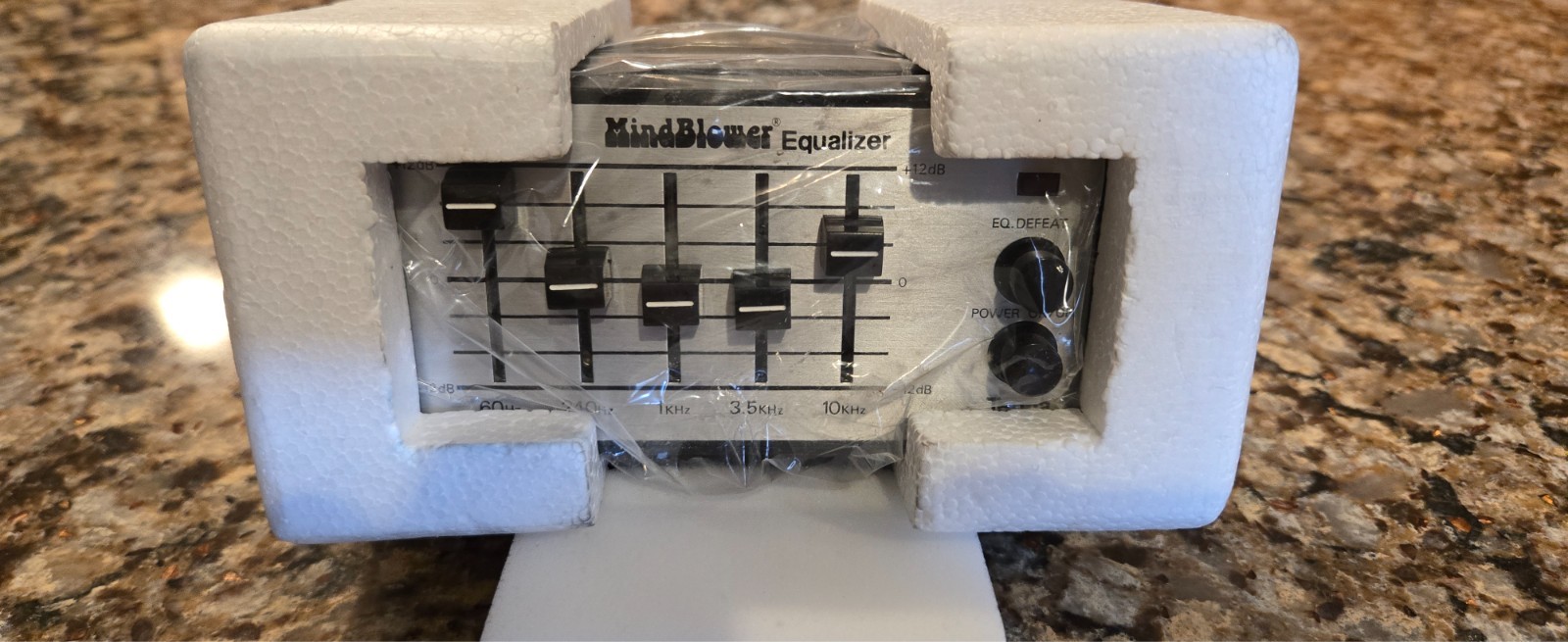 VTG 70s Rare Old School Tenna MindBlower Graphic Equalizer (N.O.S.)
