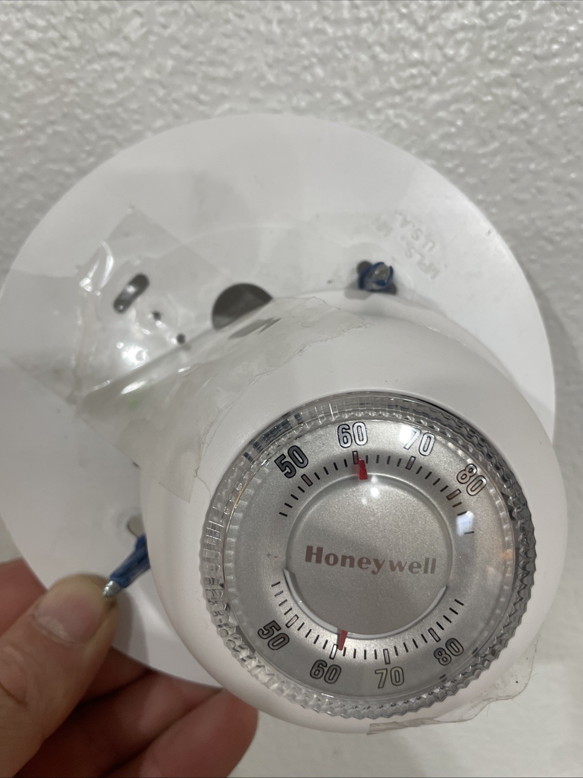 Honeywell Home CT87K4446 The Round Heat Only Manual Thermostat