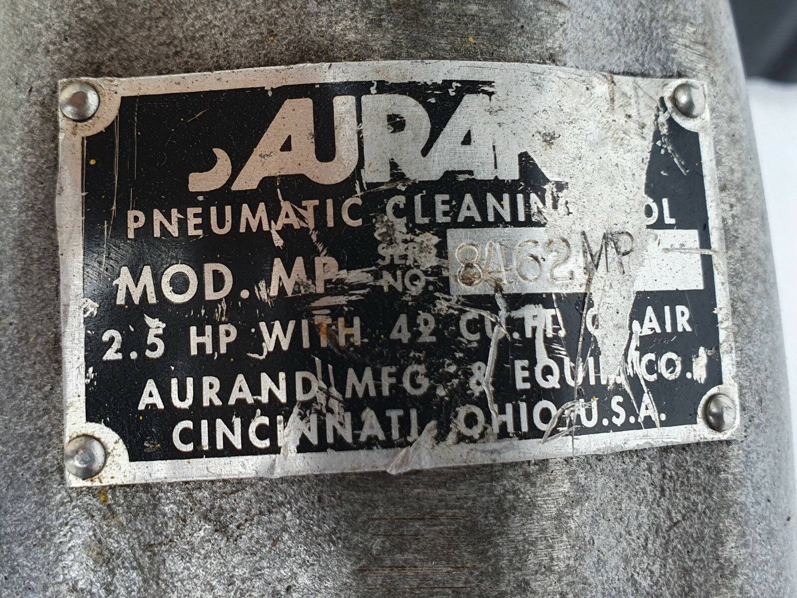 AURAND MP Pneumatic Surface Scaler, Scale And Rust Remover, Cleaning Tool #6