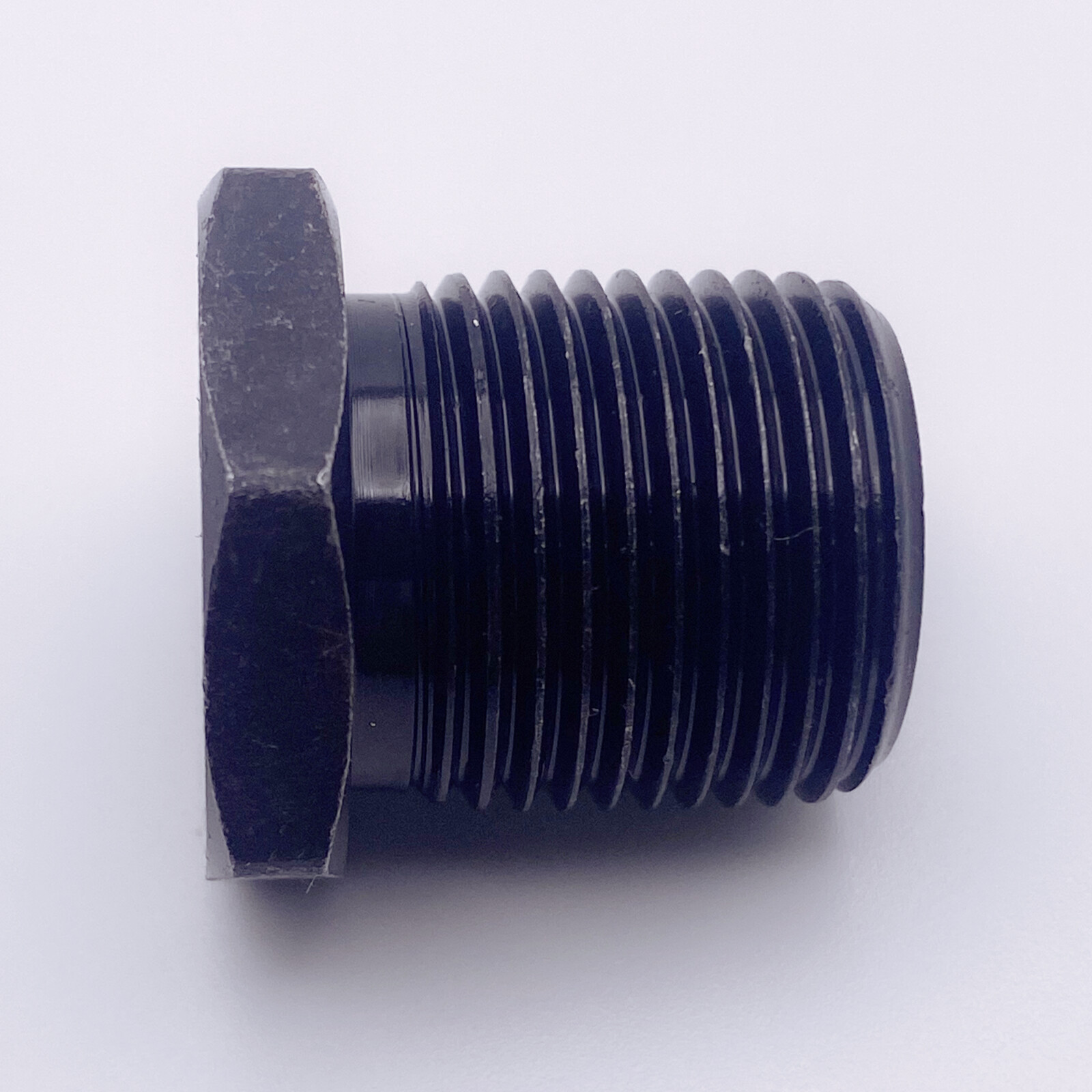 2 Pack Female 5/8x24 to 3/4x16 Male Muzzle Thread Adapter Black