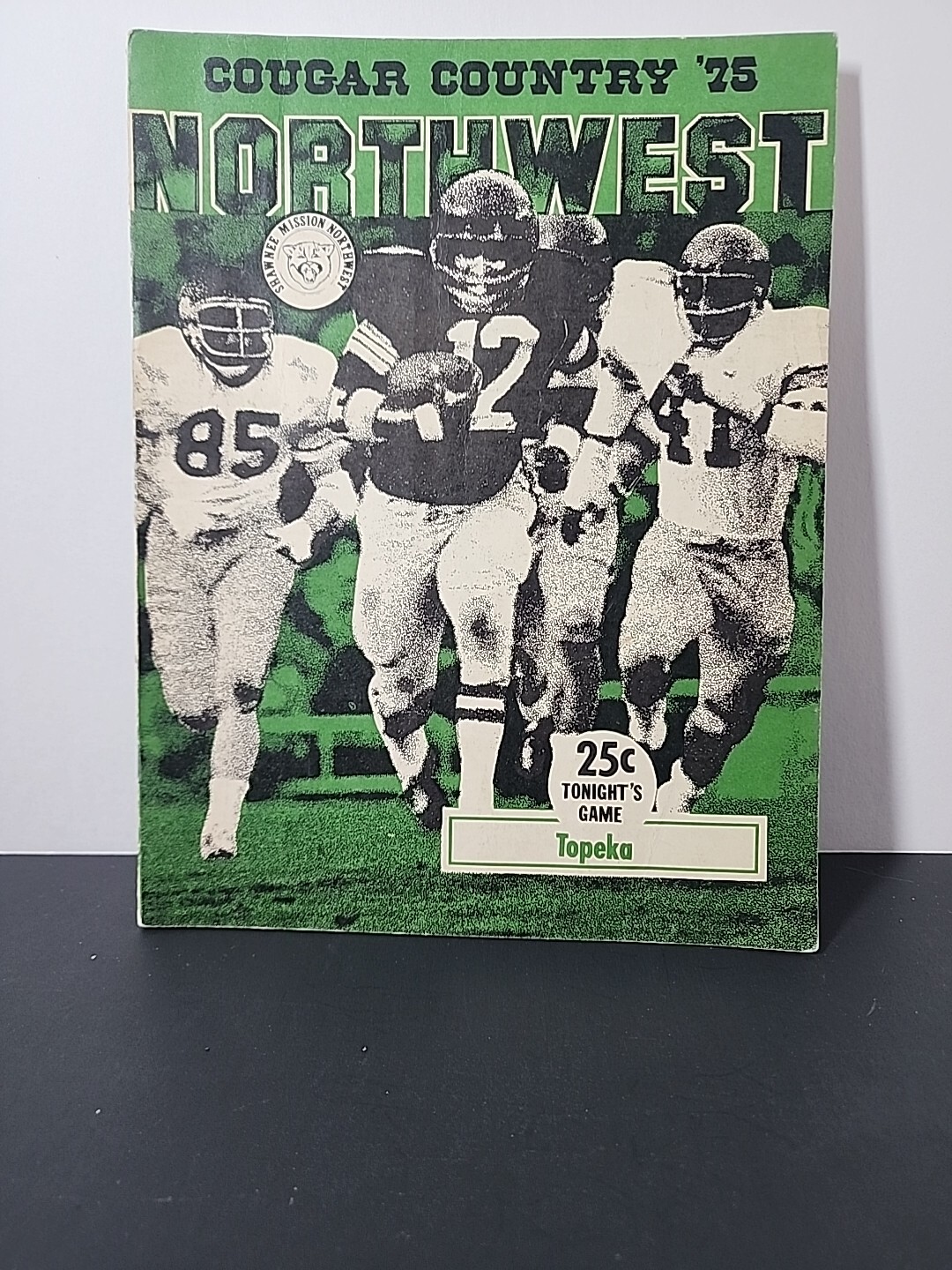 Rare VTG Cougar County '75 Northwest Sports Program Lenexa Kansas 1975