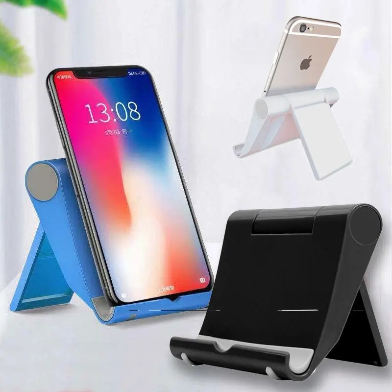 2-Pack For Universal Foldable Cell Phone Tablet Desk Stand Holder Mount Cradle