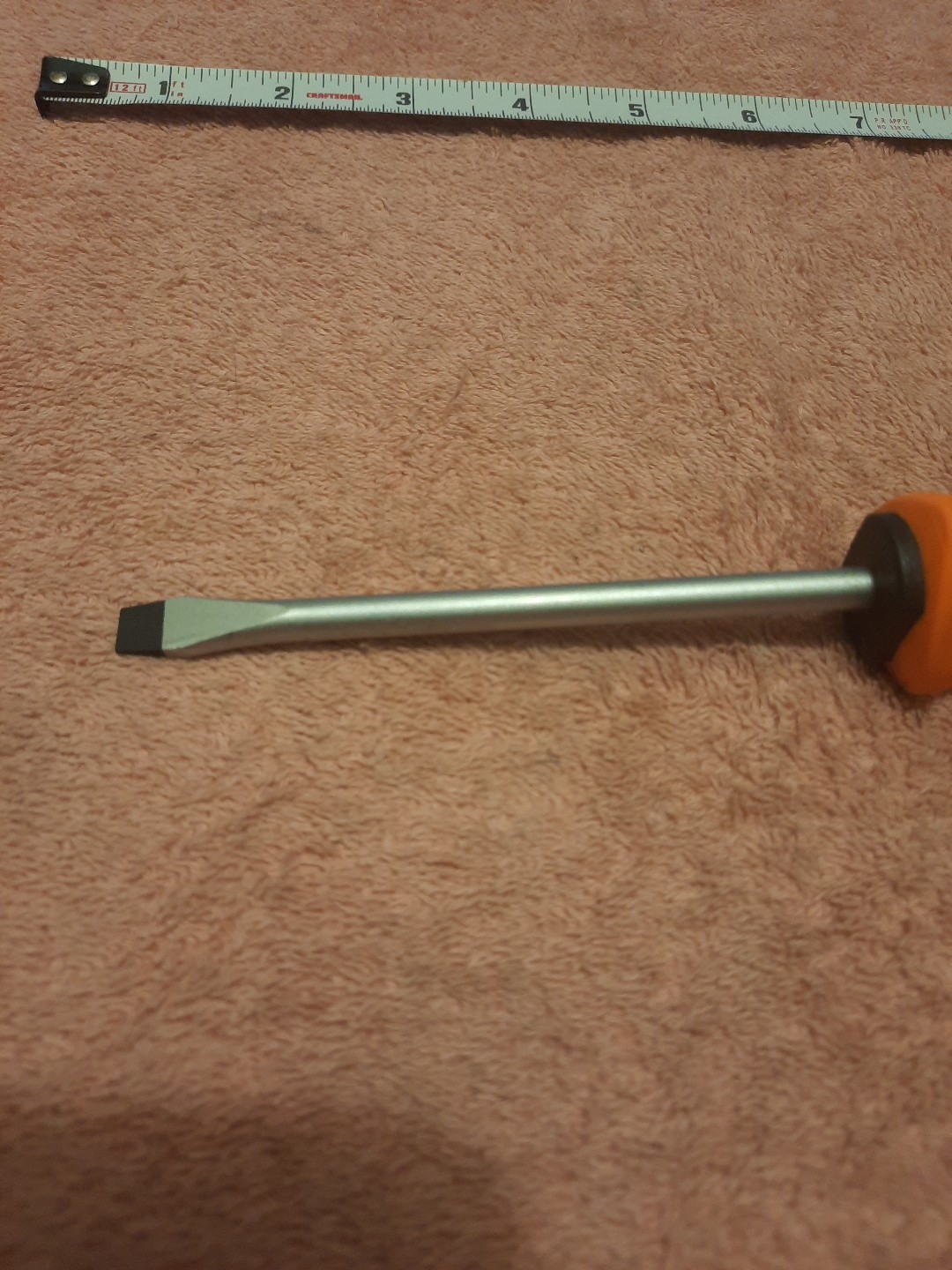 Matco Tools Slotted Screwdriver Orange New