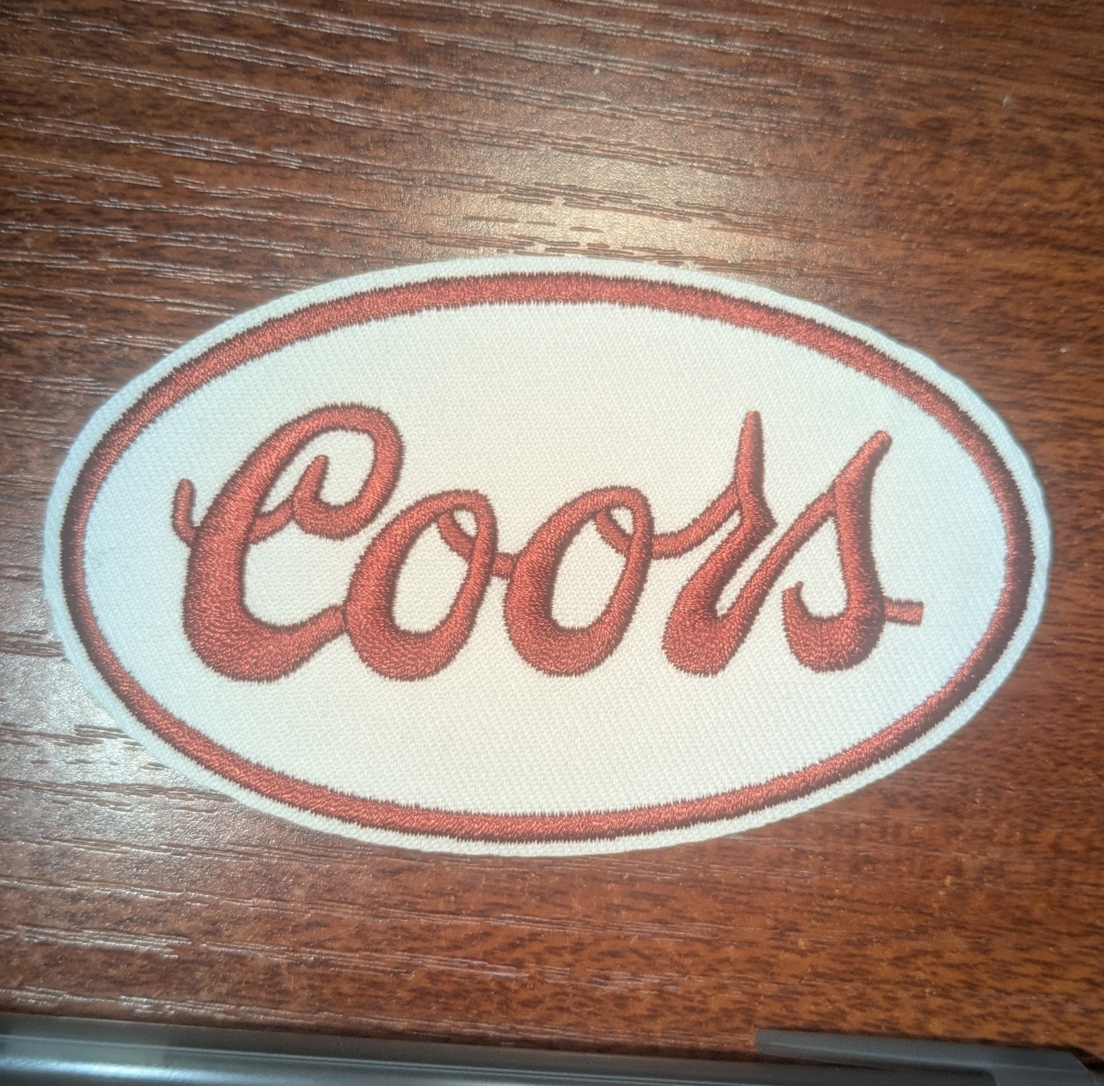Coors Patch American Beer Brewery Embroidered Iron On Patch 2.5x4"