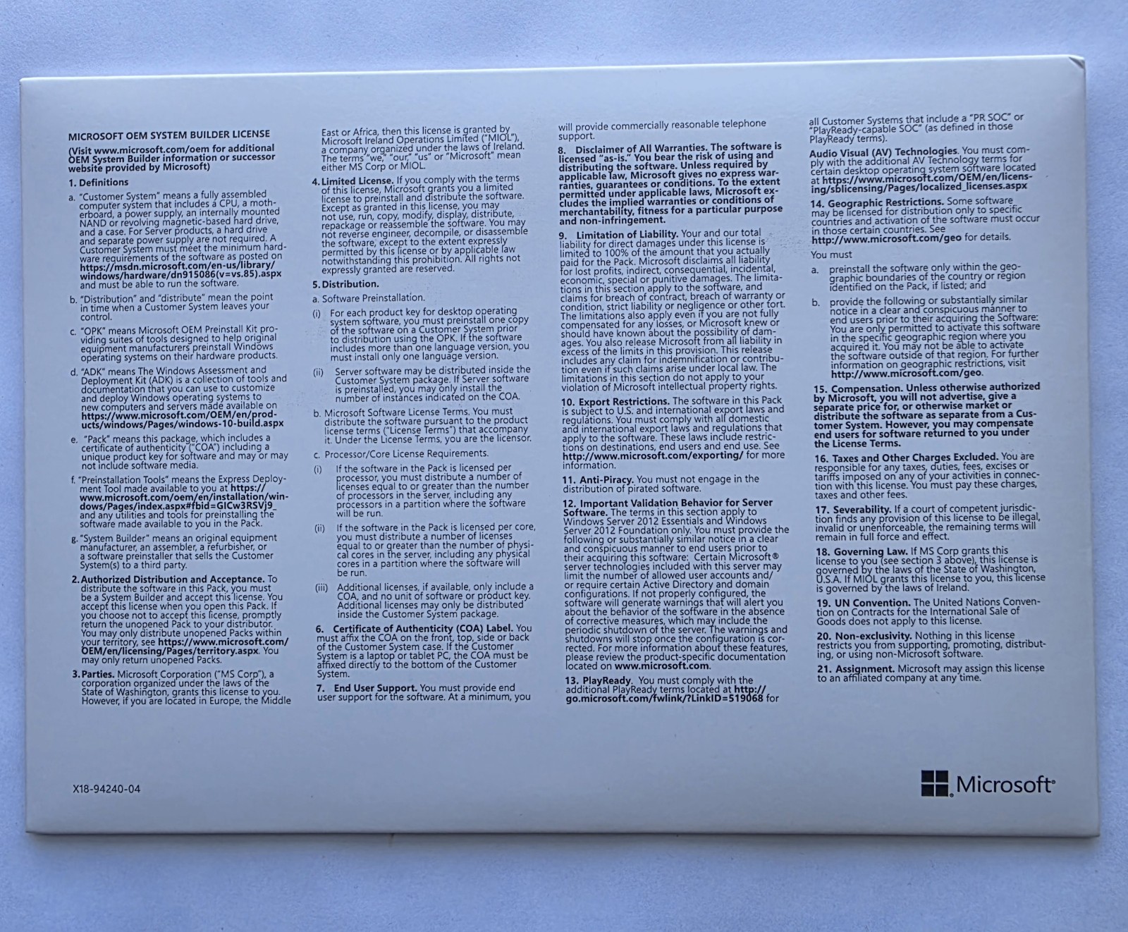 Microsoft Windows Server 2022 Standard 64bit 64 Core DVD & KEY (NEW)