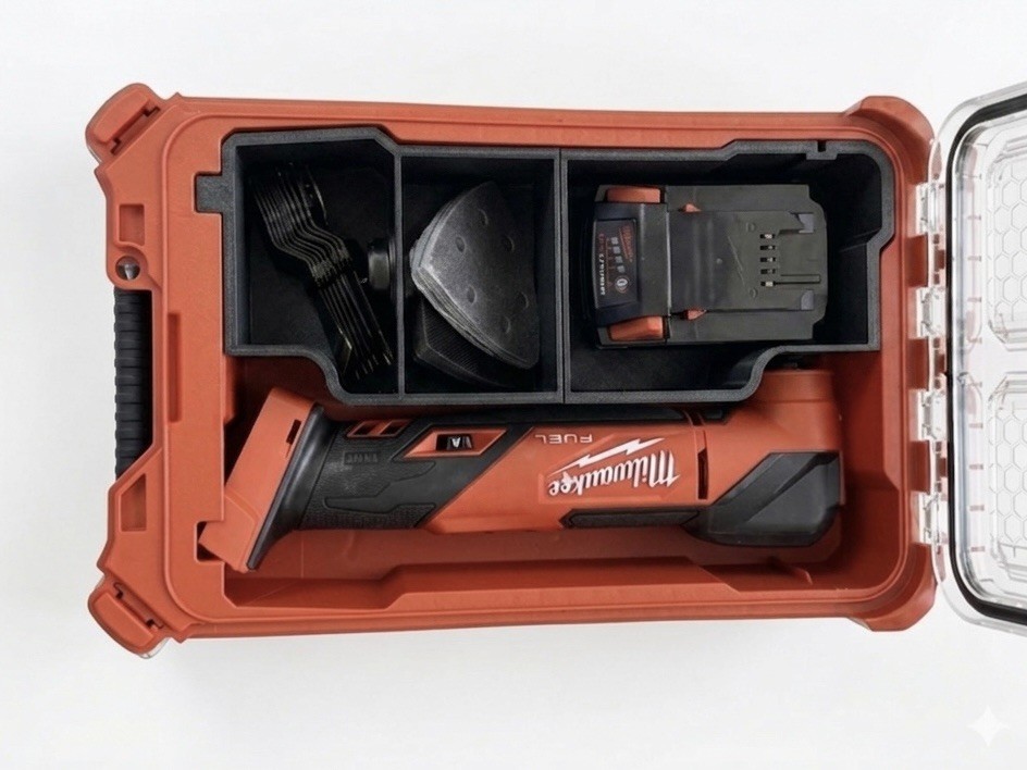 Insert for Milwaukee Packout (48-22-8435) for Oscillating Multi-Tool (2836-20)