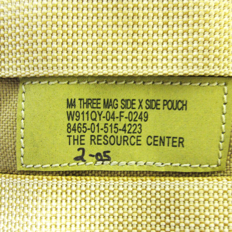 US Desert Camo M_ 3 Mag Side x Side Pouch Two(2)