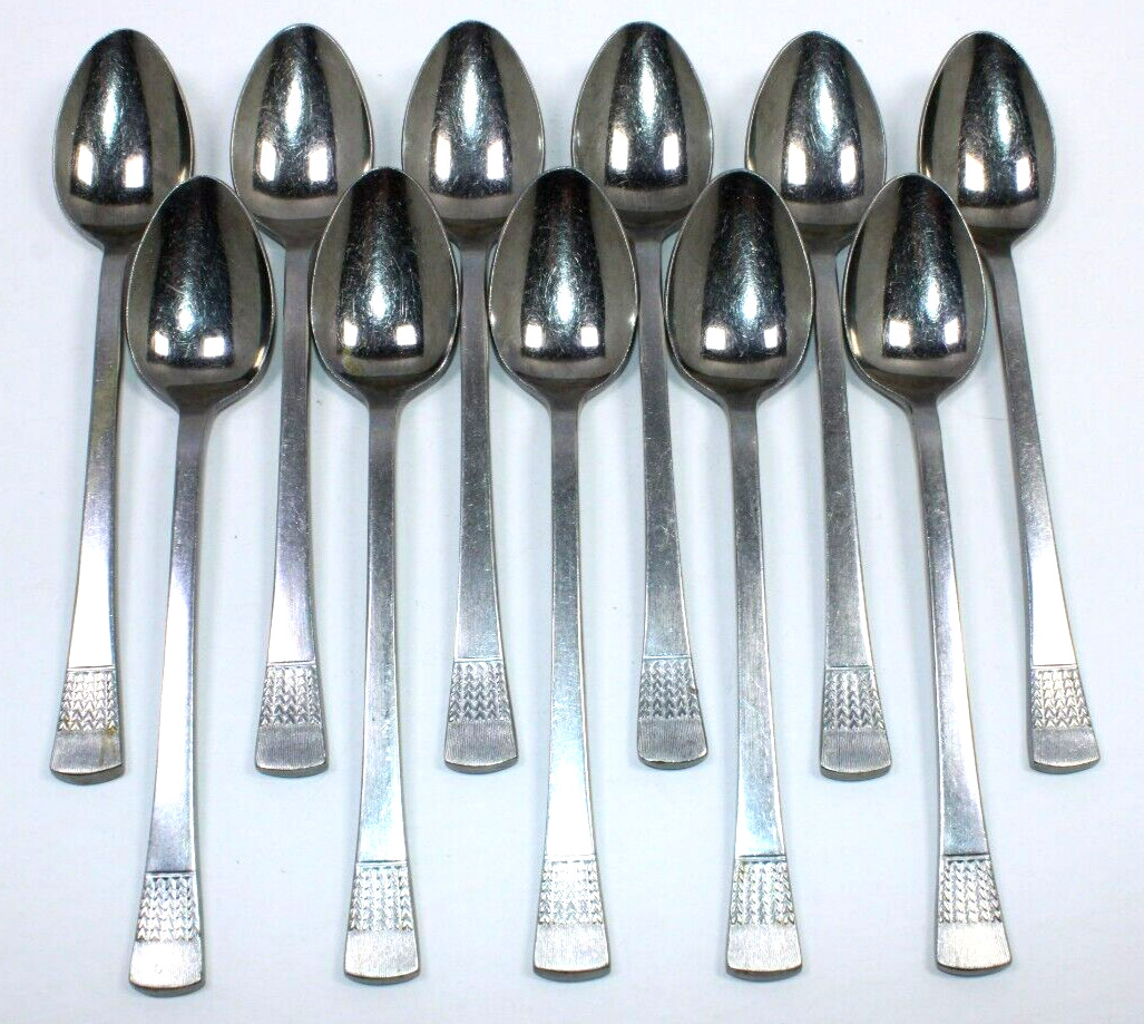 29 Pce STANLEY ROBERTS Valhalla MCM STAINLESS FLATWARE Fork, Knife, Spoon