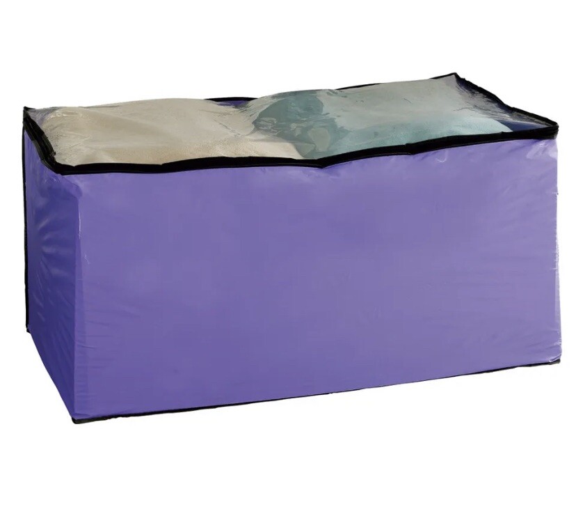 Jumbo Storage Bag Lavender Scented 36" Long 21" Wide 19" Thick