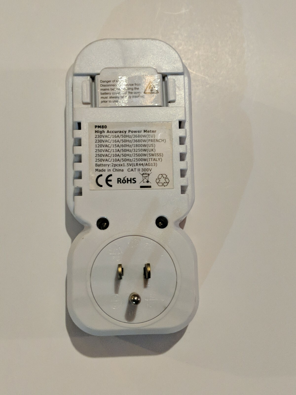 High Accuracy Power Meter Model No. PM80