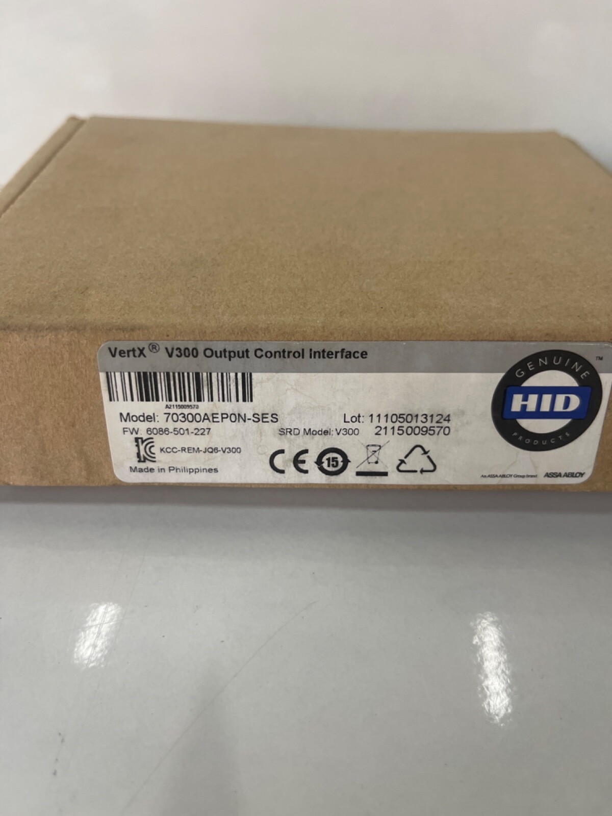 HID VertX EVO V300 Output Control Interface