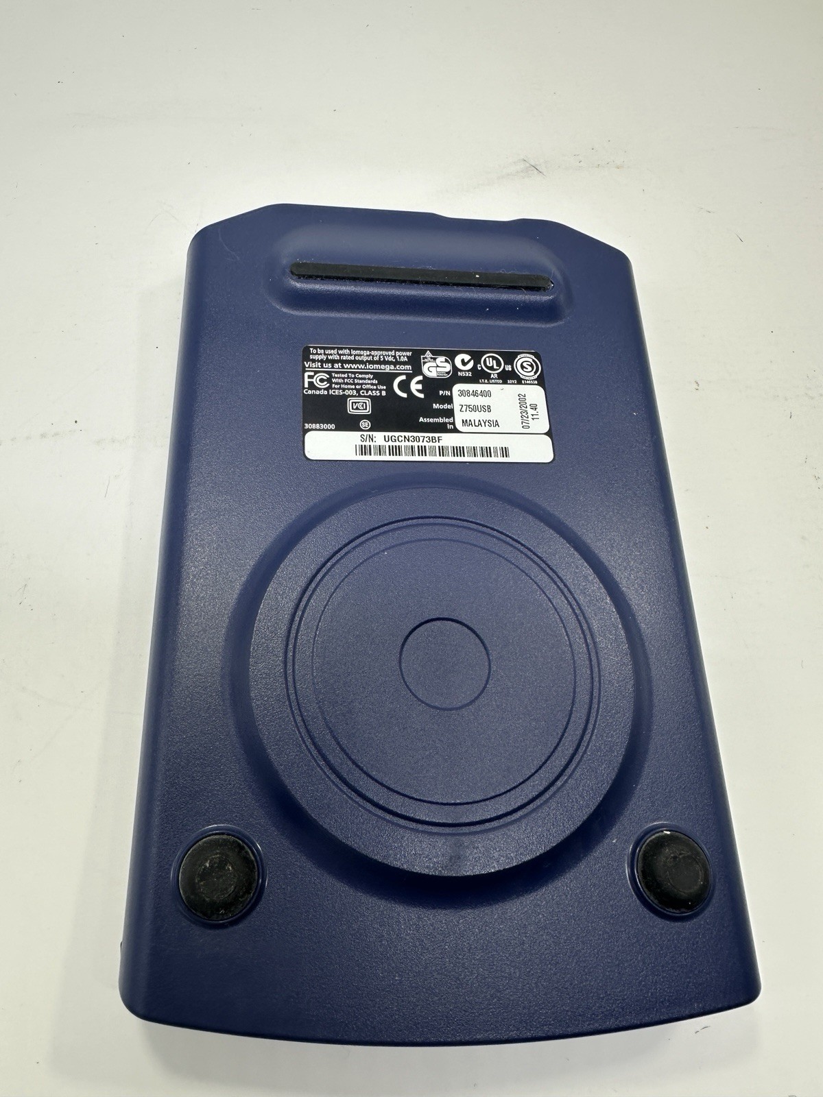 Iomega 750mb