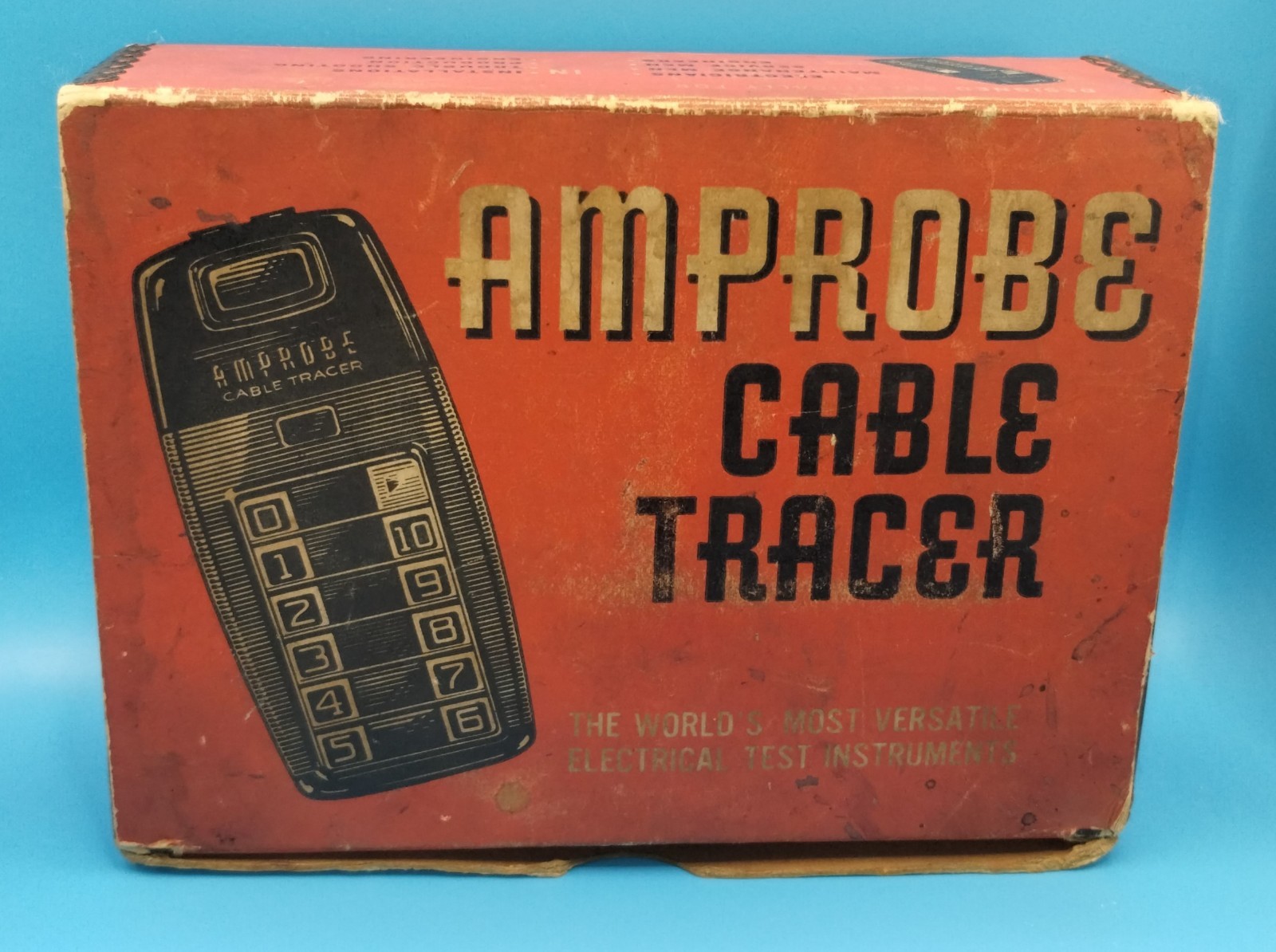 Vintage Amprobe Cable Tracer Model CT-10-1 Untested - Sold AS-IS for Parts Only
