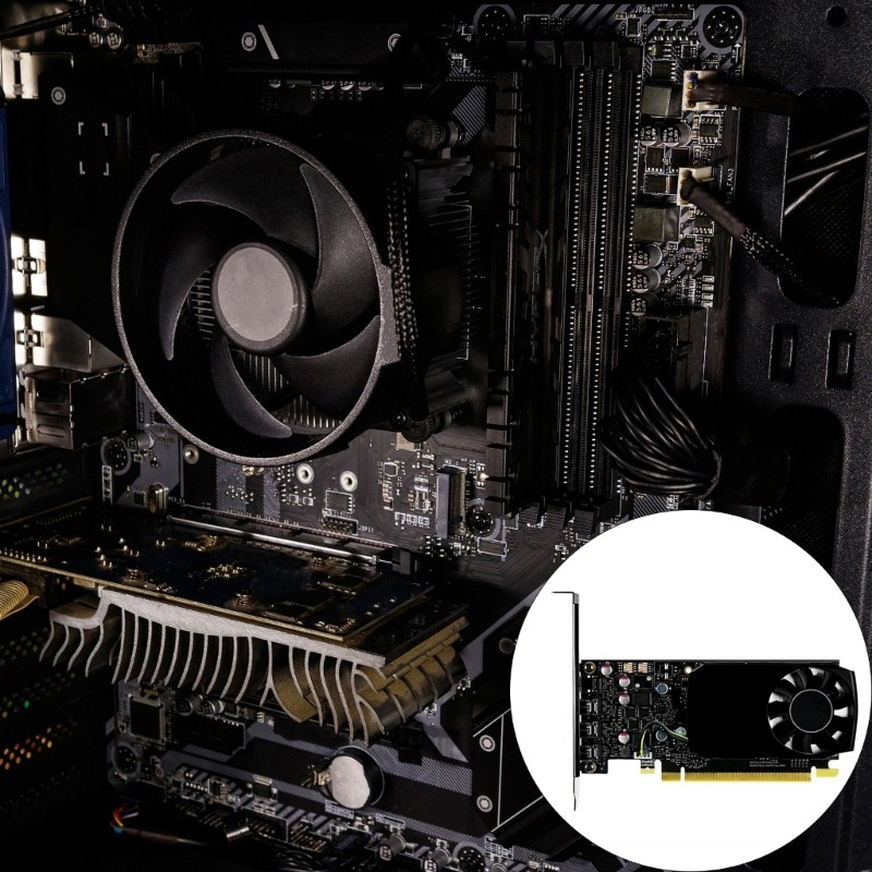 Professional P600 for Industry Software Graphics Card 2GB Fast GDDR5 Memory