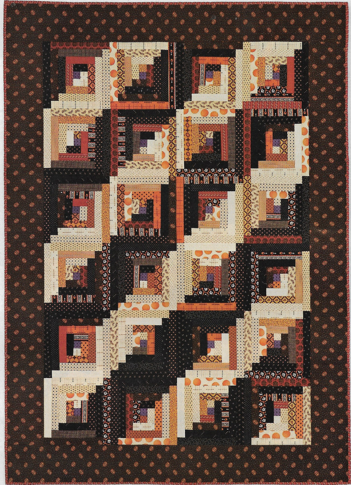 Harvest Table Topper quilting pattern instructions (2 sizes)