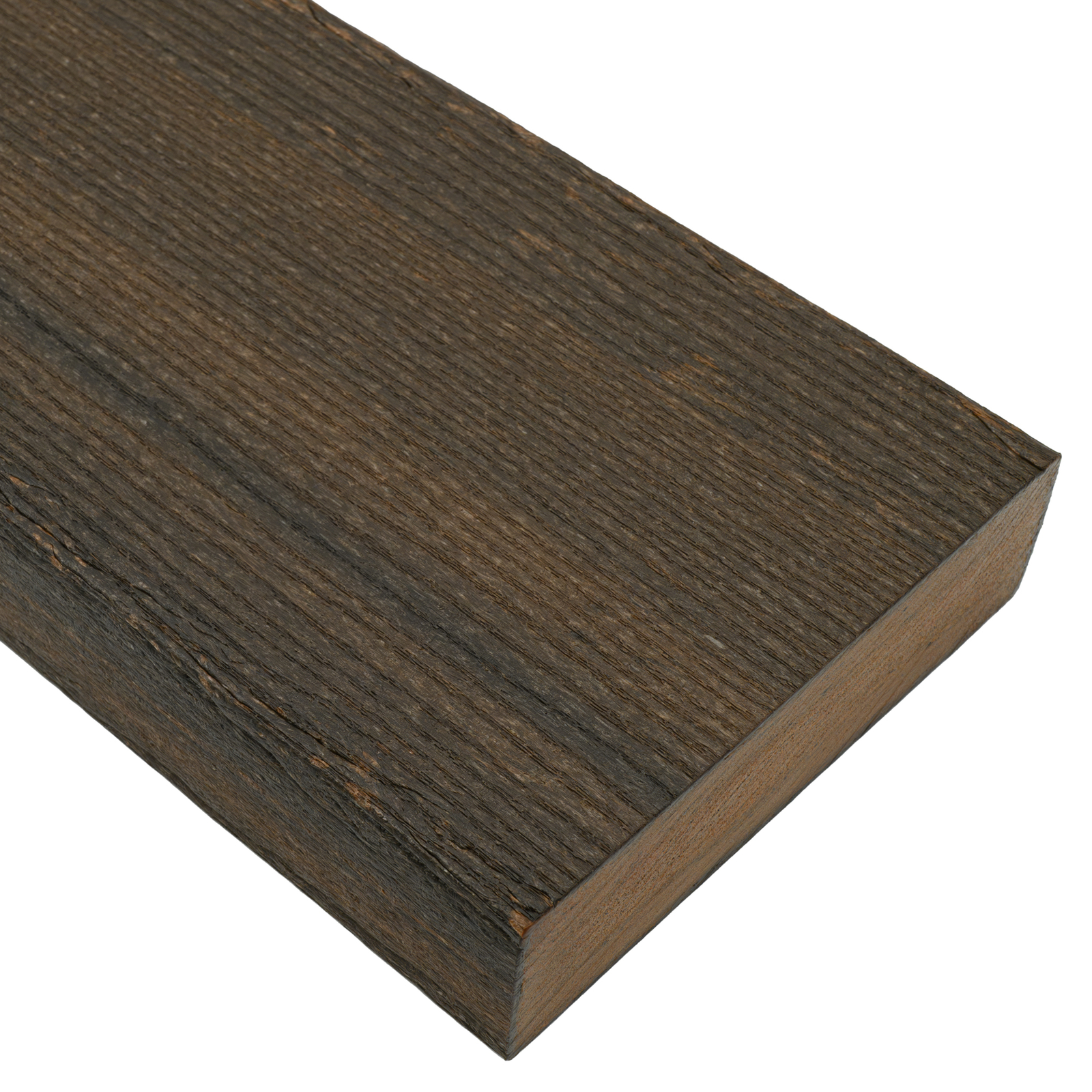 BuyPlastic Tangent Poly Lumber - Brazilian Walnut, 1x4 (0.75" x 3.5"), 36" L