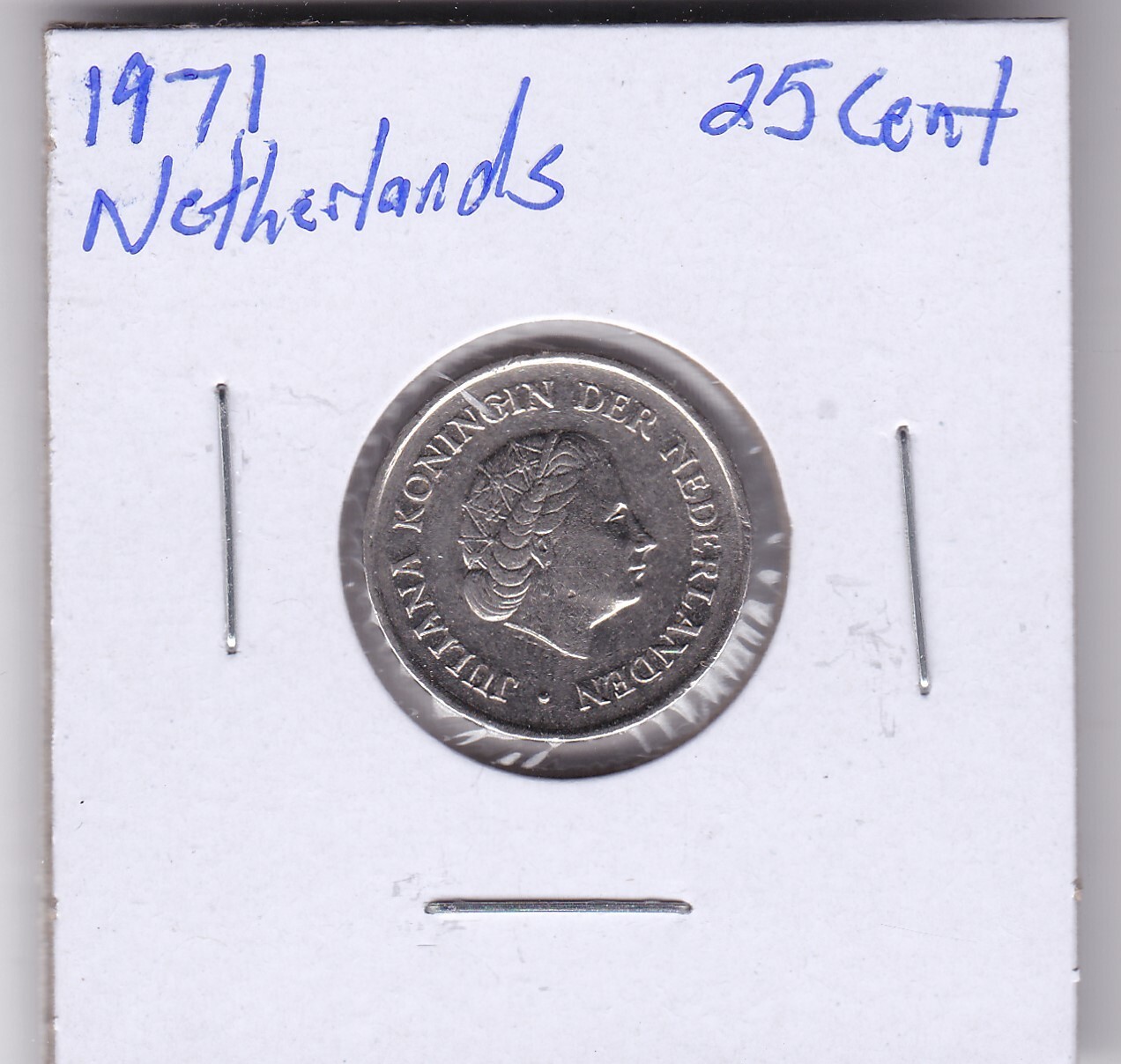 1971 Netherlands 25 Cent