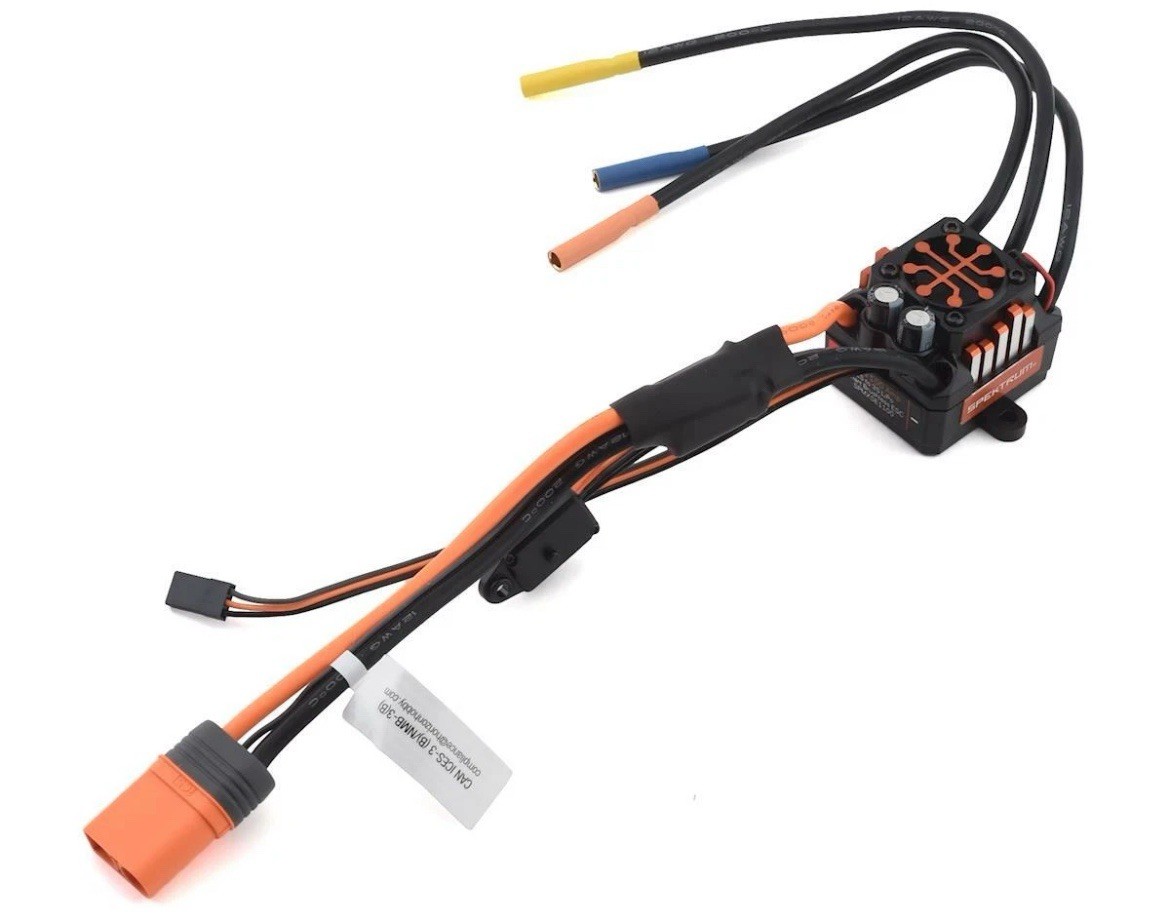 Spektrum SPMXSE1100 Firma 100A Brushless Smart ESC 3S : 1/10 Buggy / SCT / MT