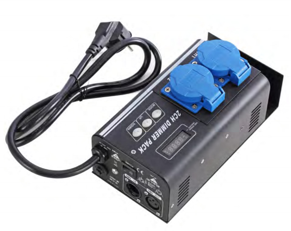2Channle DMX Dimmer Pack LED Dimmer Controller