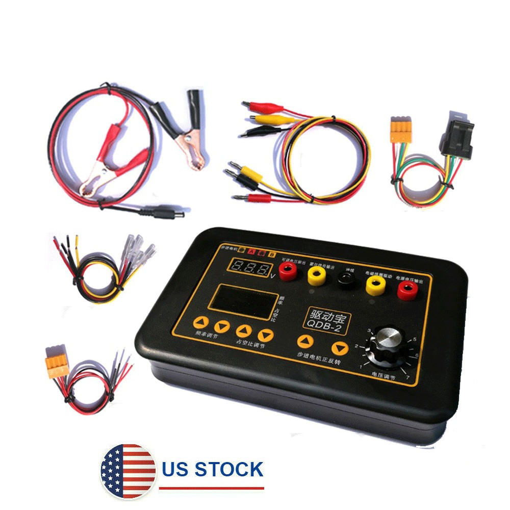 Automobile Motor Fault Detector Drive Test Ignition Coil Fuel Injector Tester US