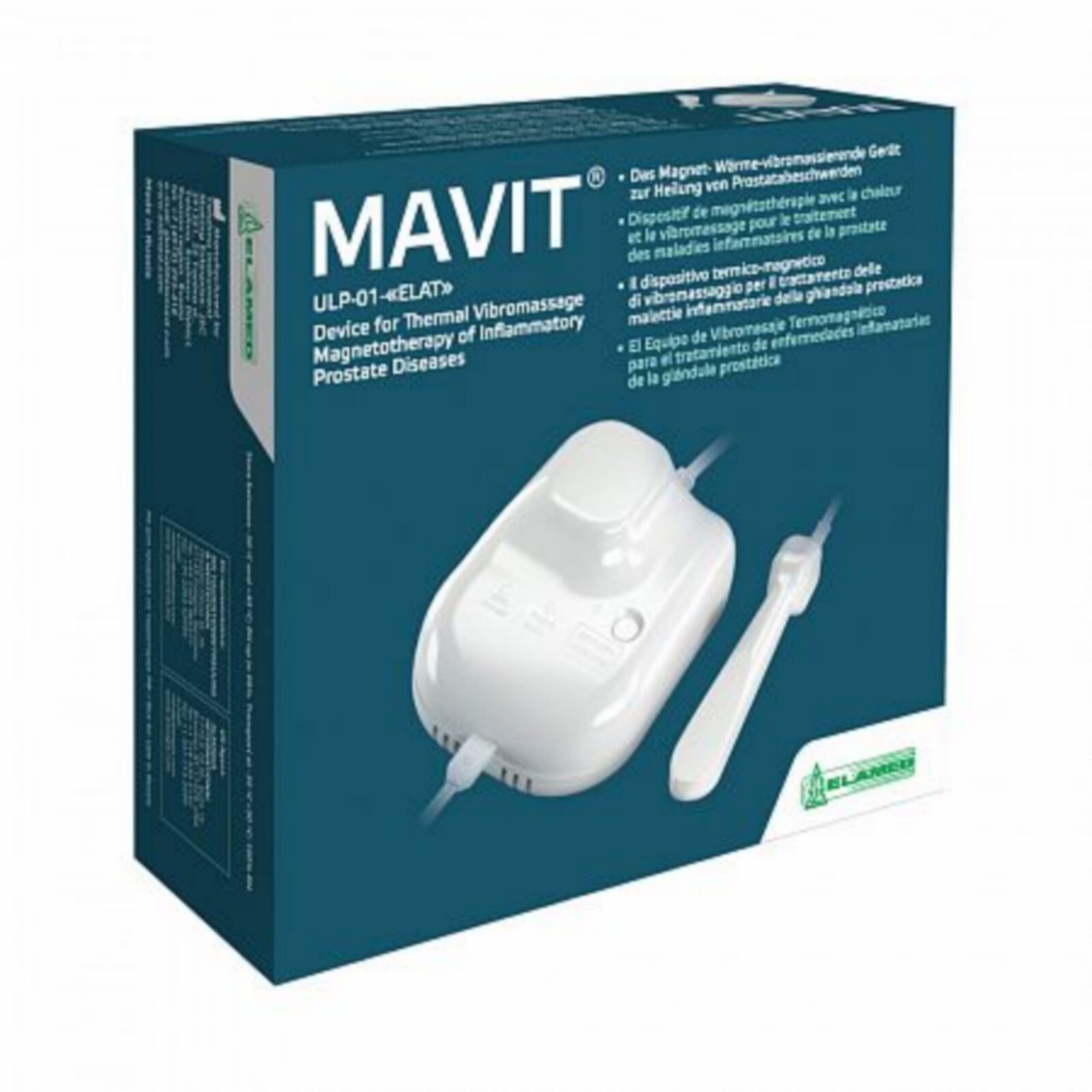 MAVIT - heating , magnetic and vibro massage device for problems with prostate