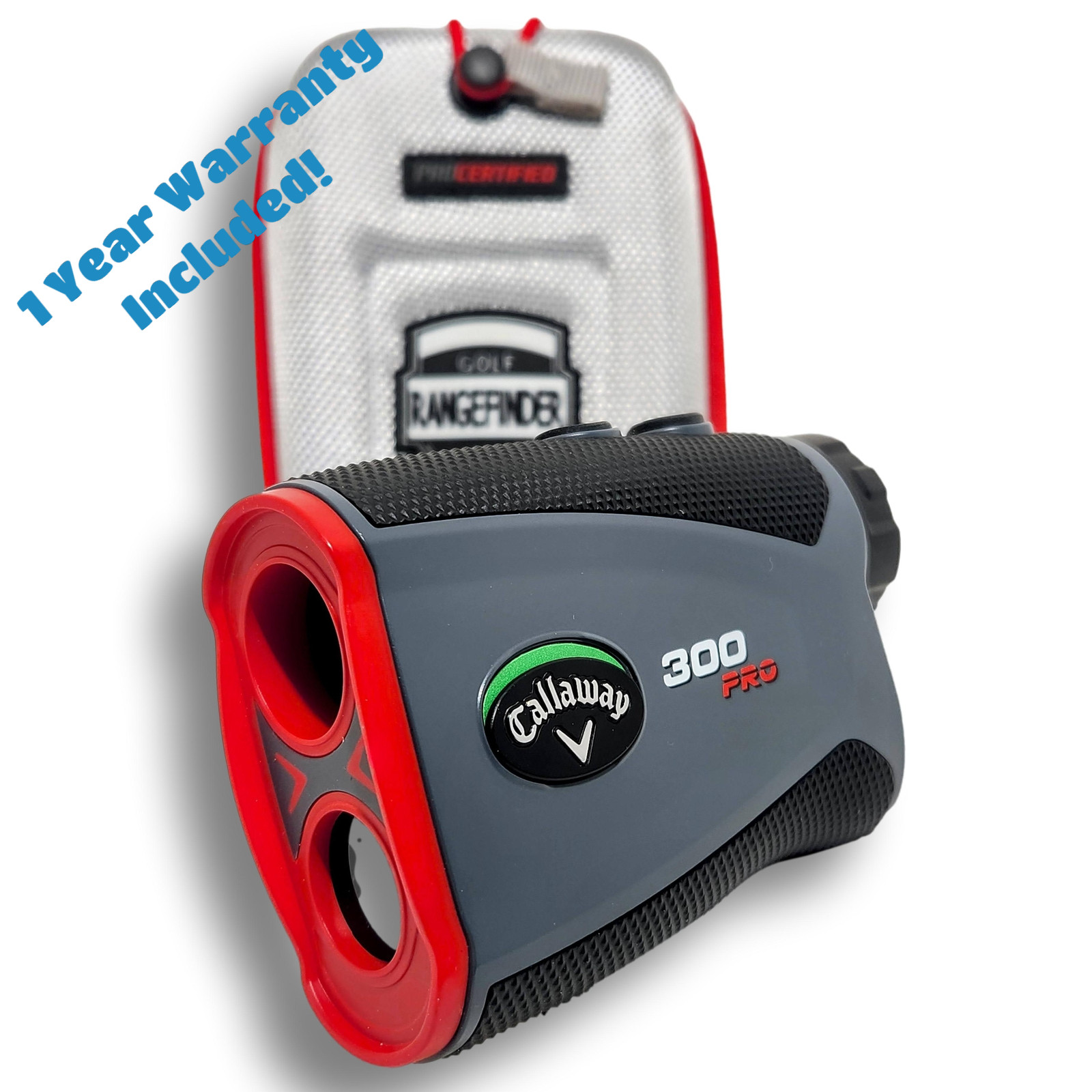 Excellent Callaway 300 Pro Slope Enhanced Model Golf Rangefinder 1 Year Warranty