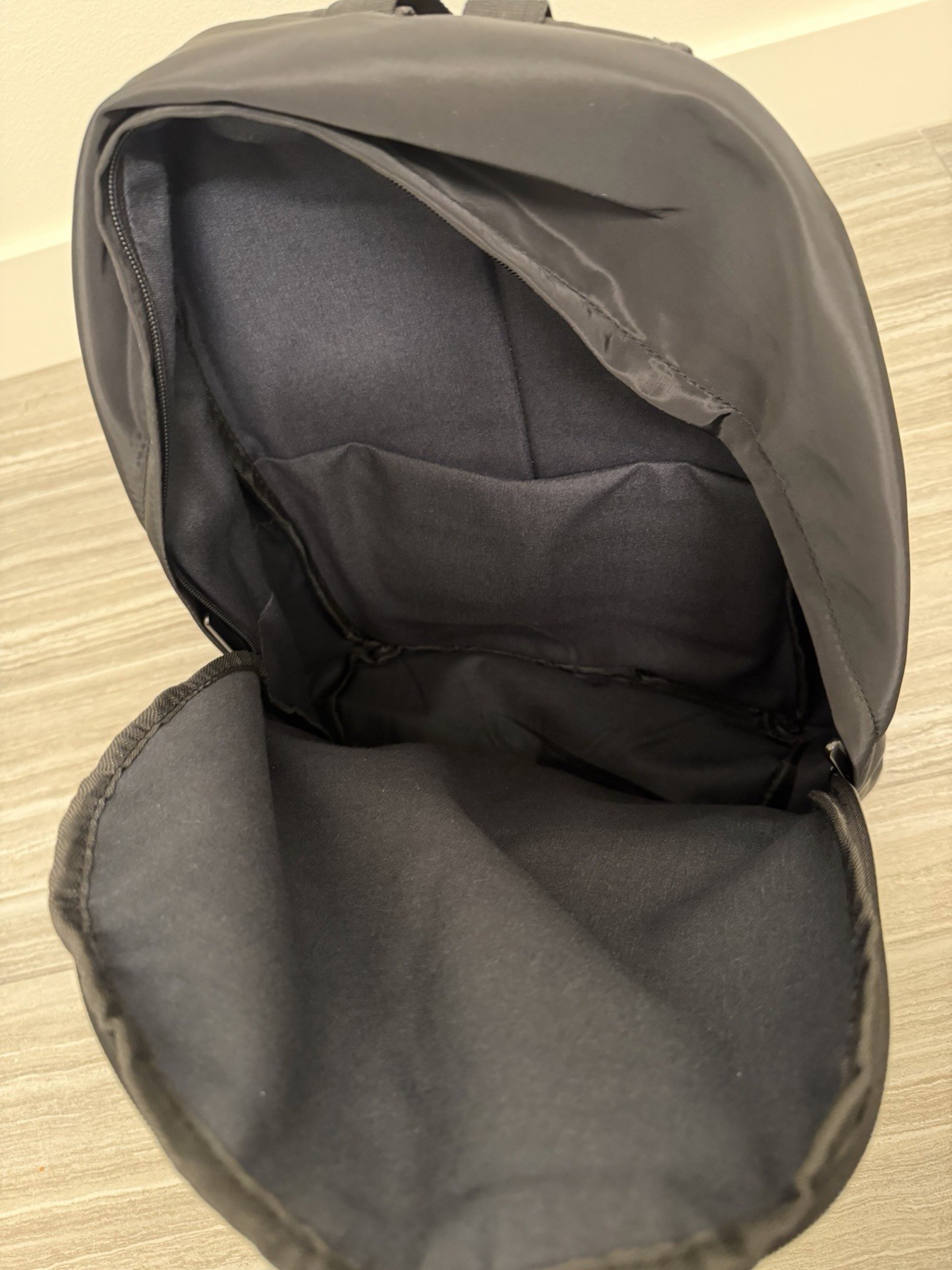 School Backpack Stussy Logo Print Large Capacity