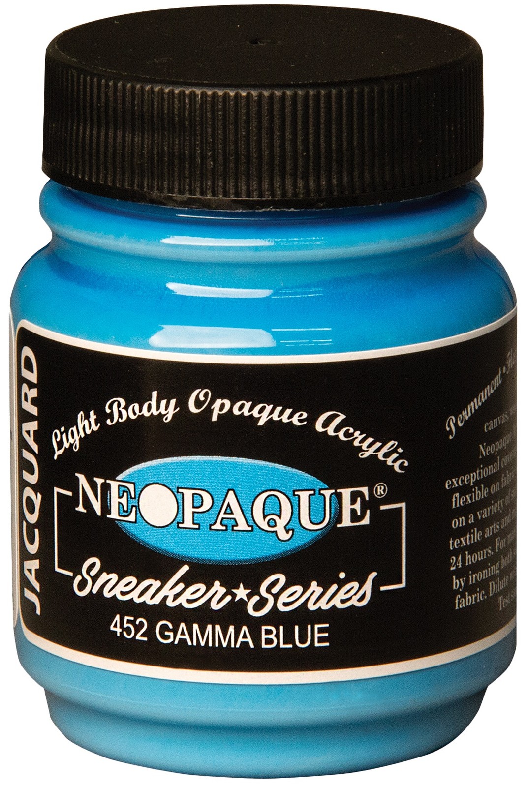Jacquard Neopaque Acrylic Paint 2.25oz-Gamma Blue - Sneaker Series