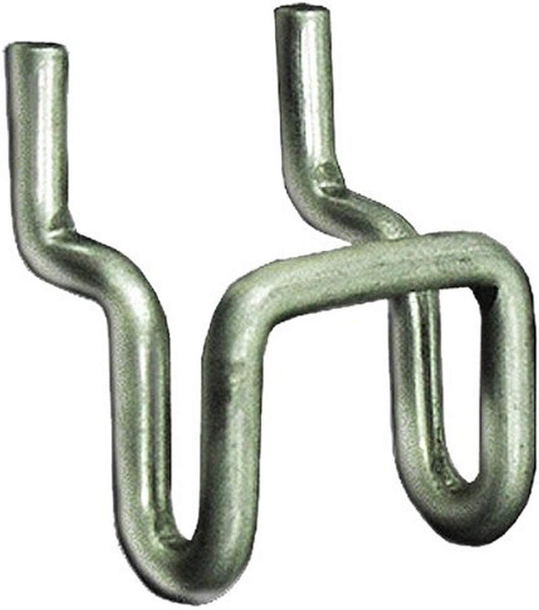 20 PCS Azar 700020 Metal UHook Pegboard Slatwall Hanging Display Retail Hooks