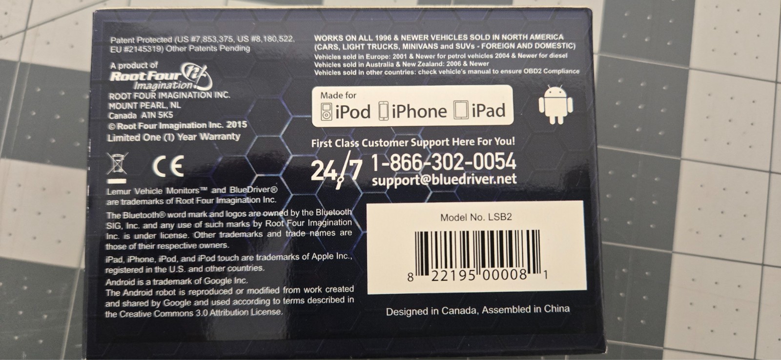 BlueDriver Bluetooth Pro OBDII Scan Tool for iPhone & Android - No Subscription