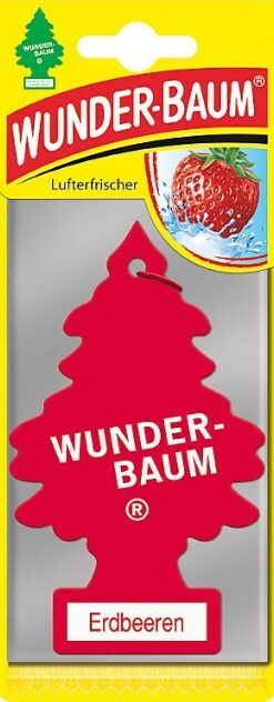 24 x original WUNDERBAUM ® STRAWBERRIES air freshener fragrance tree air freshener