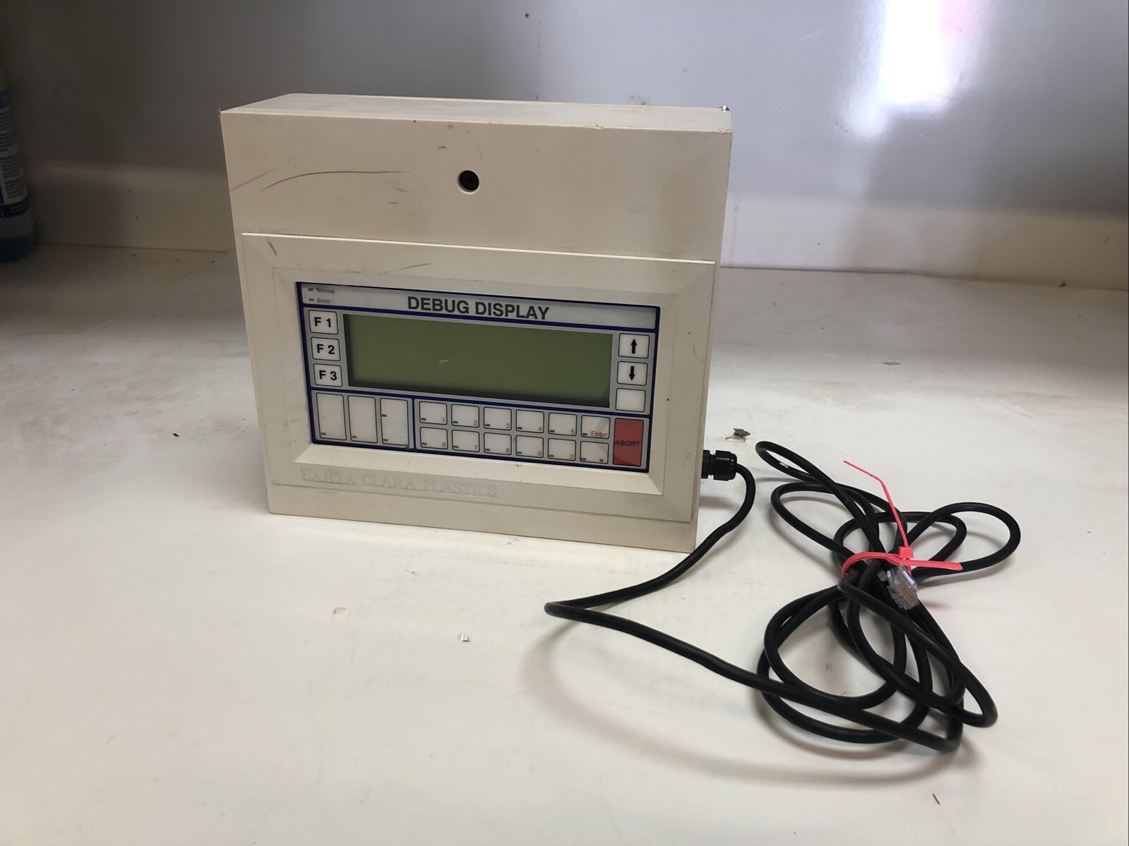1 Used Santa Clara Plastics 3270091G SCP MCS Debug Controller Display Module