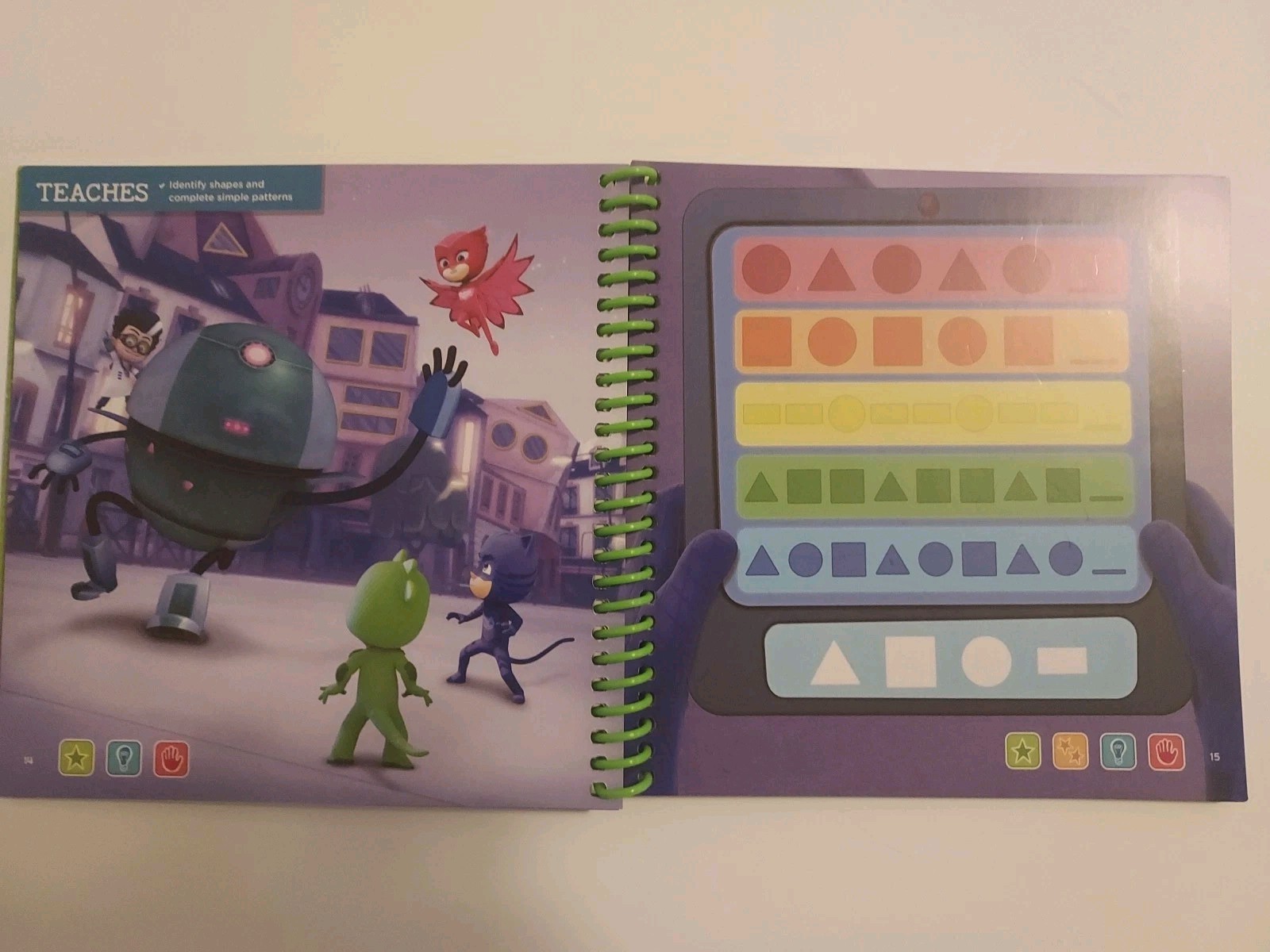 LeapFrog LeapStart Level 2 Pre-Kindergarten MOONLIGHT HERO MATH with PJ MASKS