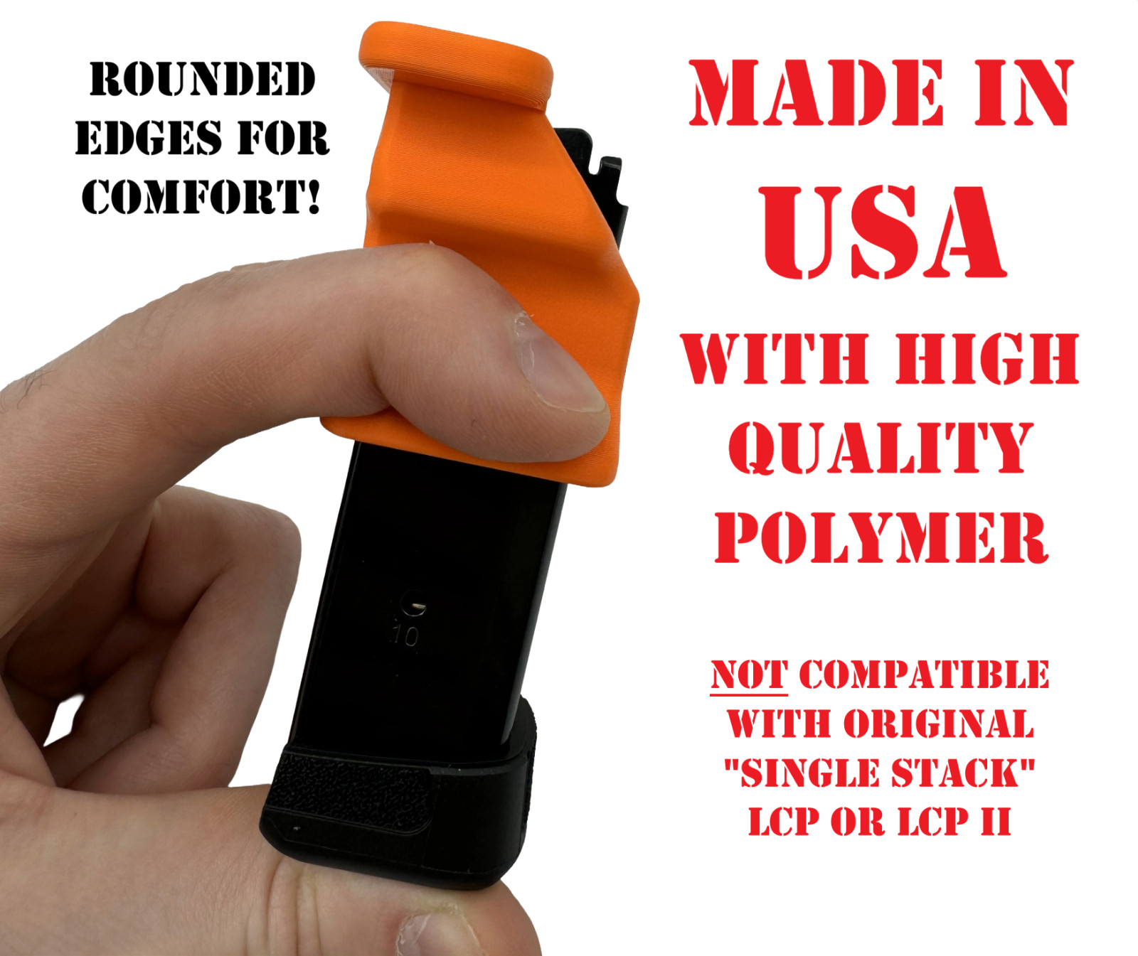 Speed Loader for Ruger LCP Max .380 ACP (NOT Single Stack LCP) | Made In USA