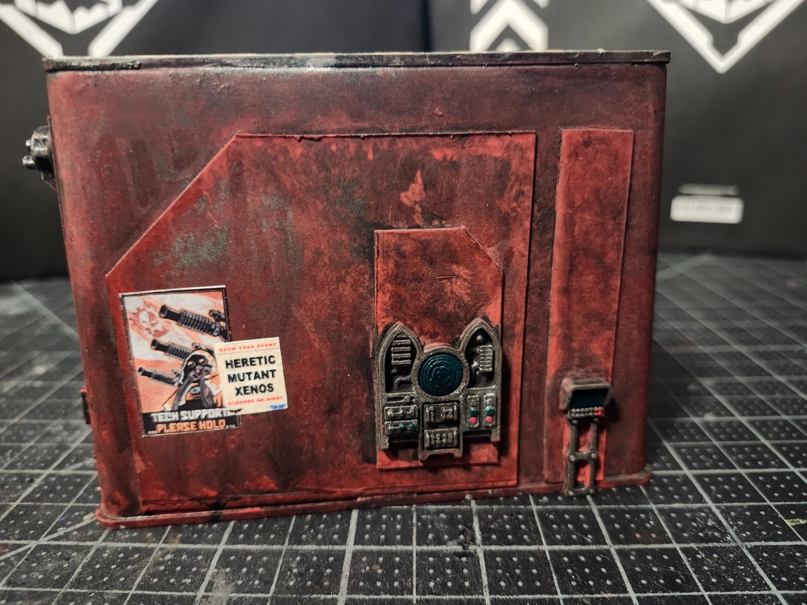 wargame terrain exhaust tower #2