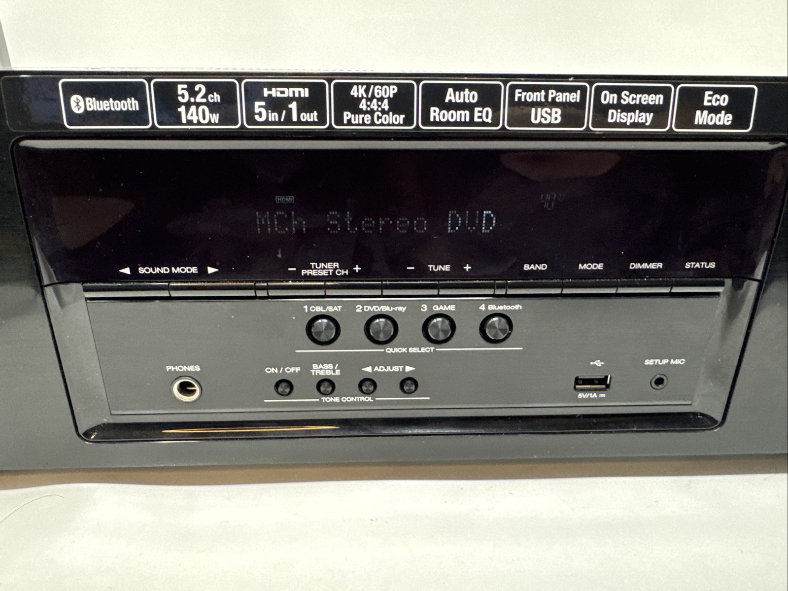 Denon AVR-S500BT AV Surround Reciever