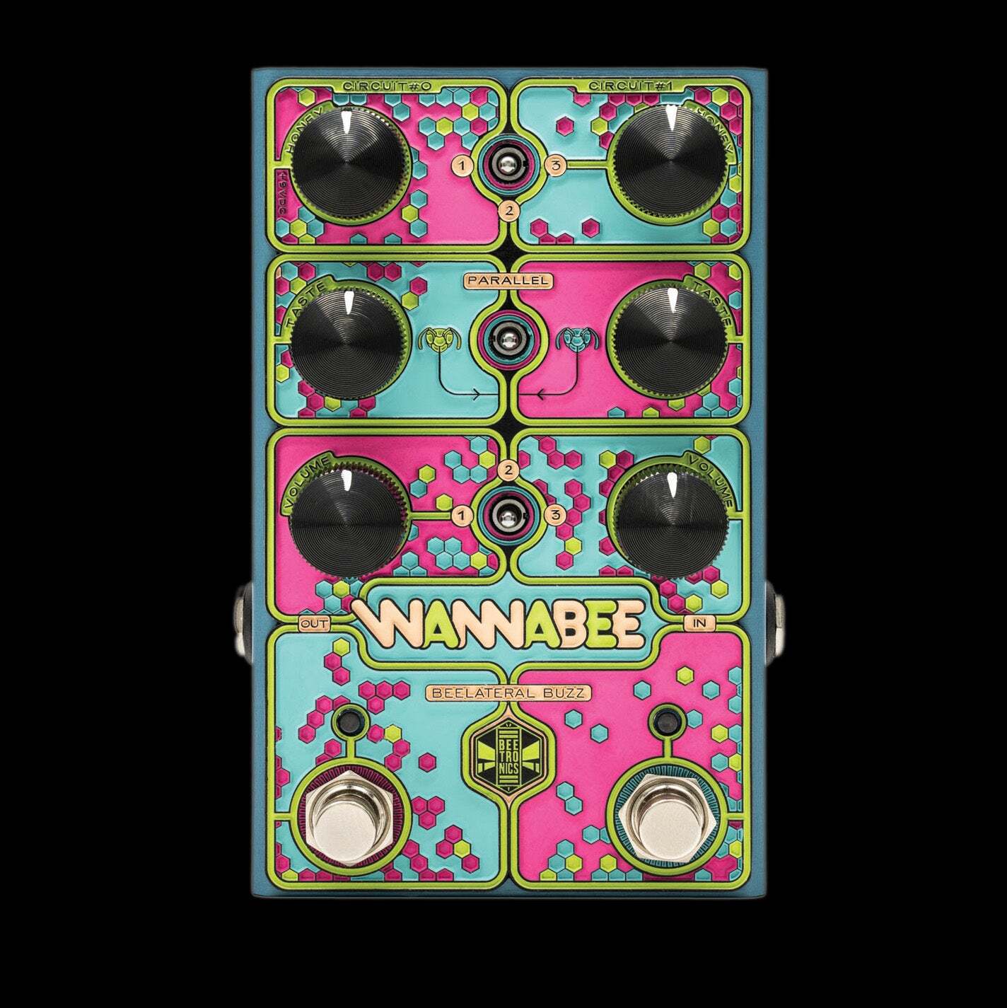 Beetronics Wannabee Beelateral Buzz Fuzz Pedal