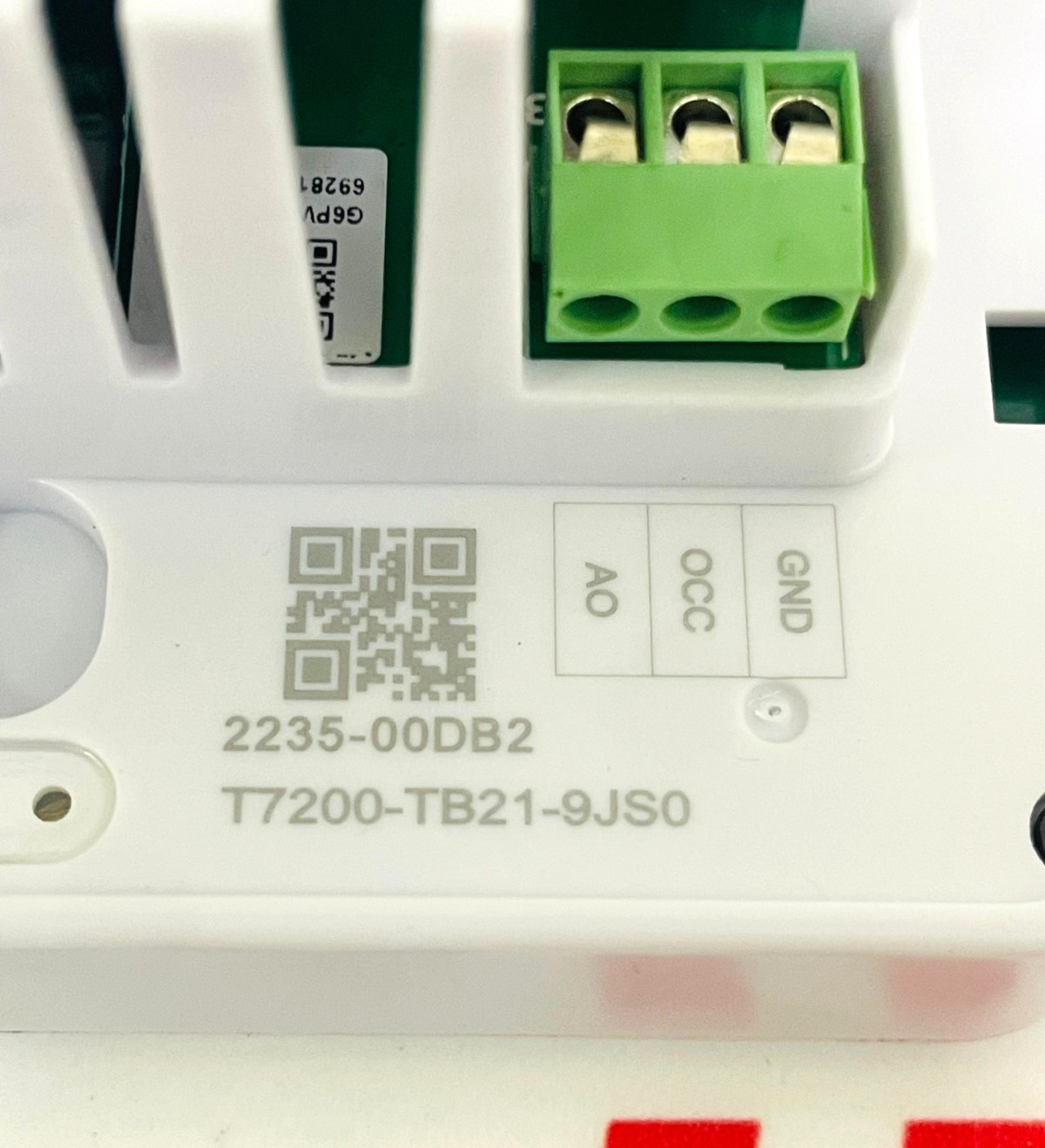 JOHNSON CONTROLS T7200-TB21-9JS0 LCD Digital Thermostat