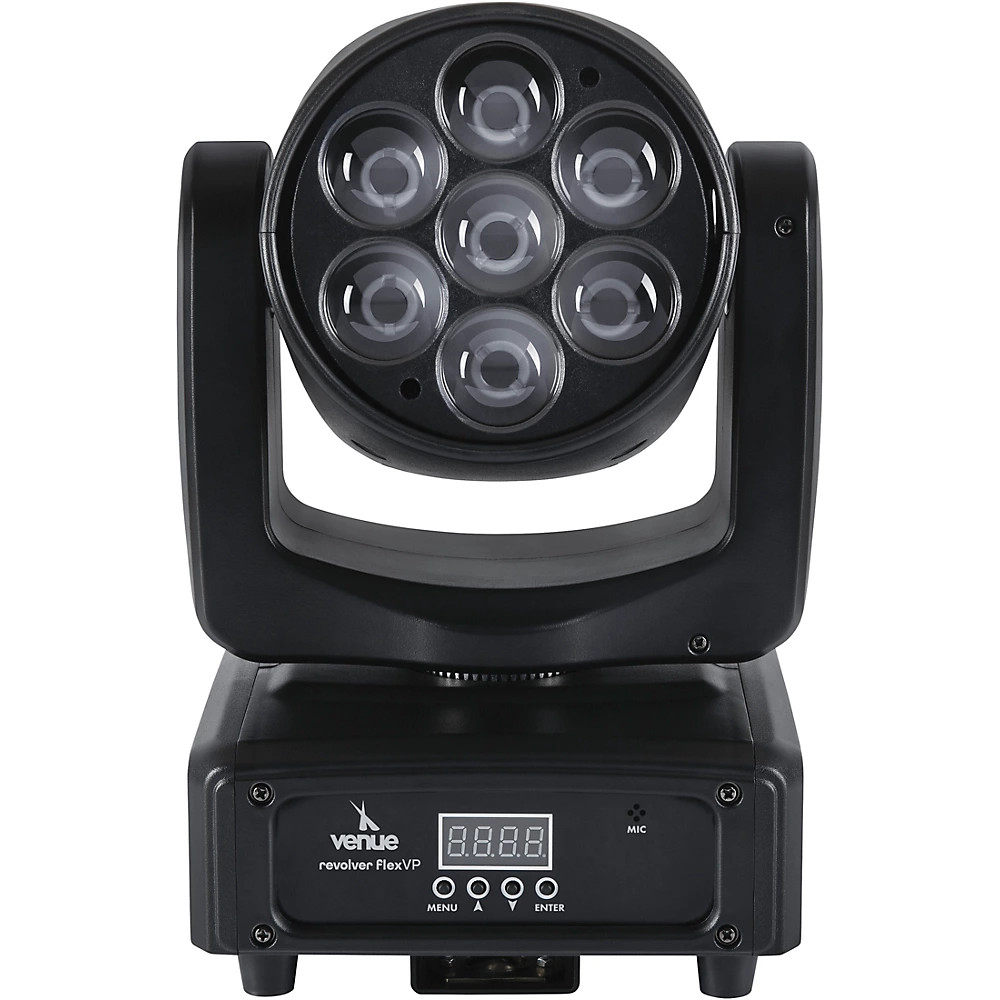 Venue Revolver Flex VP Zooming RGBW Moving Head Spot/Wash Light w/VenuLink Port