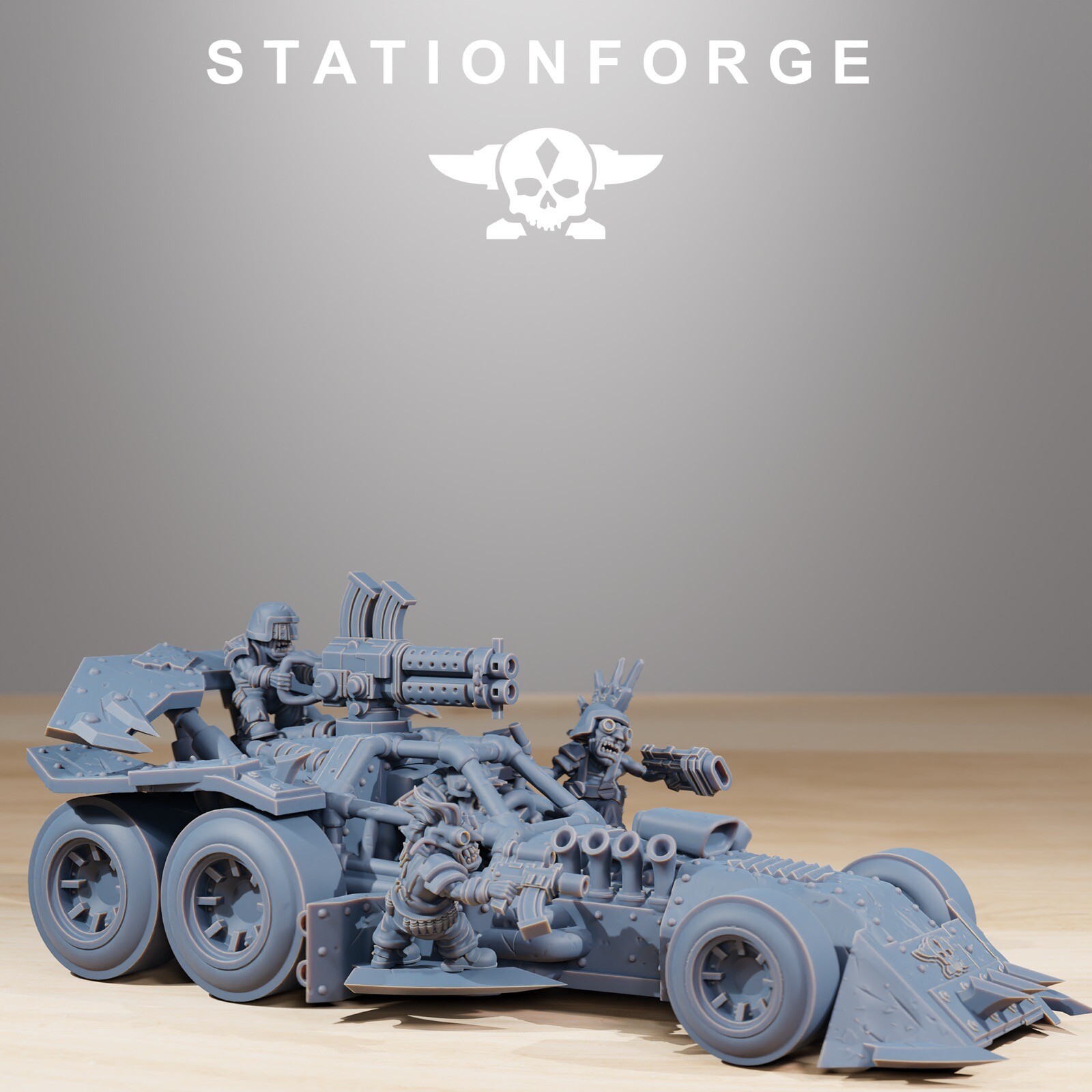 Orkaz speedster 3, Orc Truck, Speed Freaks, Stationforge